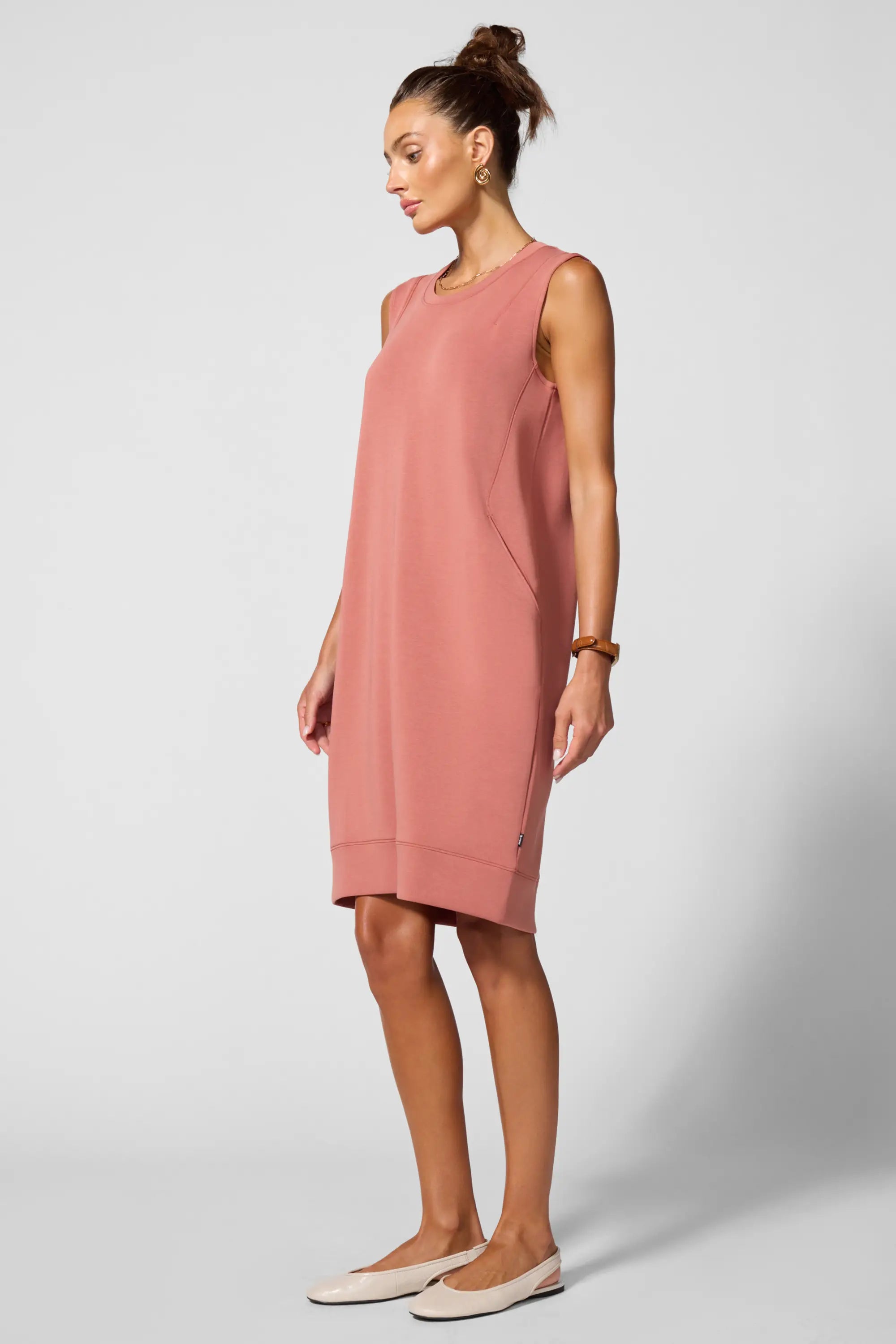 Dreamweave Dress - Cedar Wood