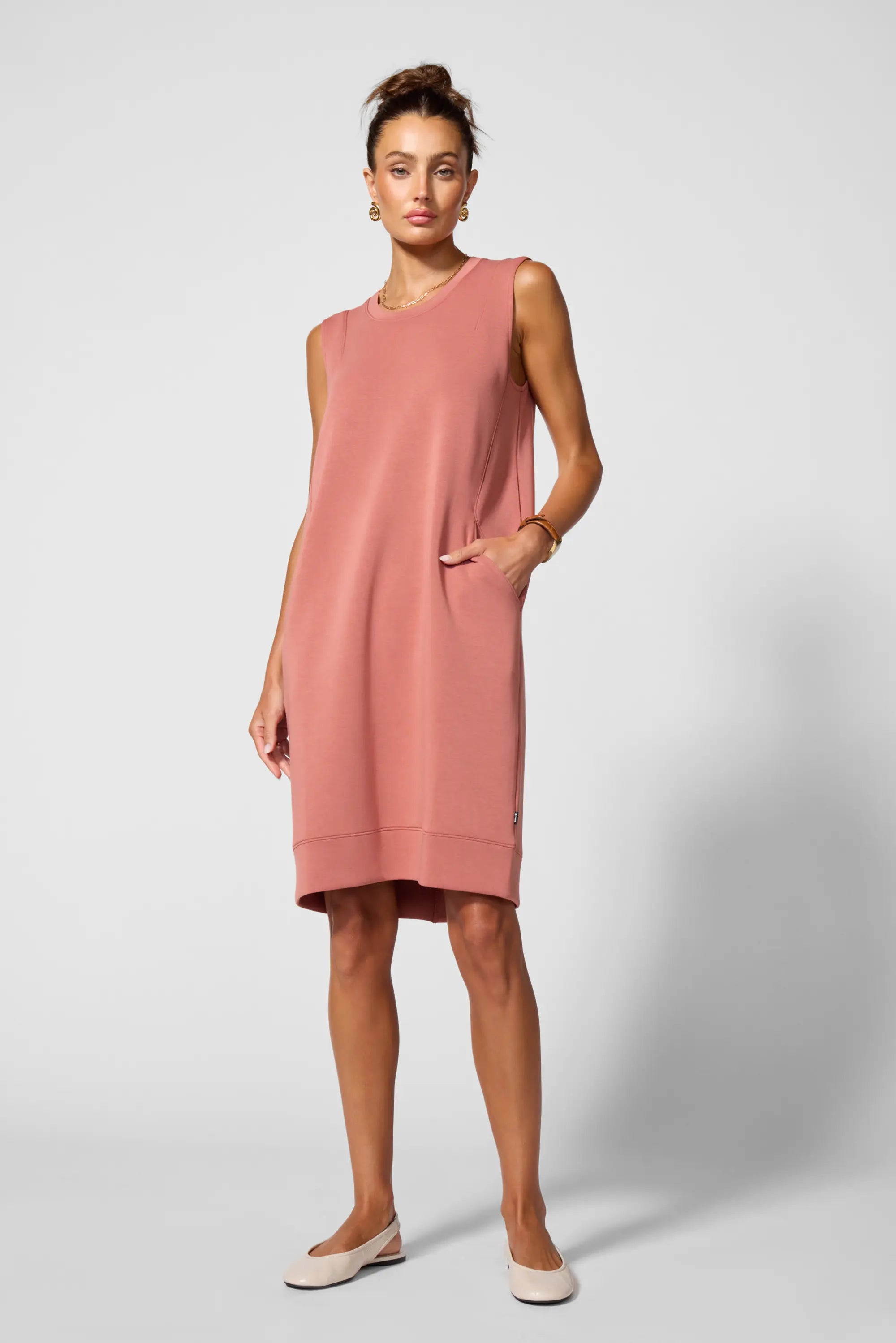 Dreamweave Dress - Cedar Wood