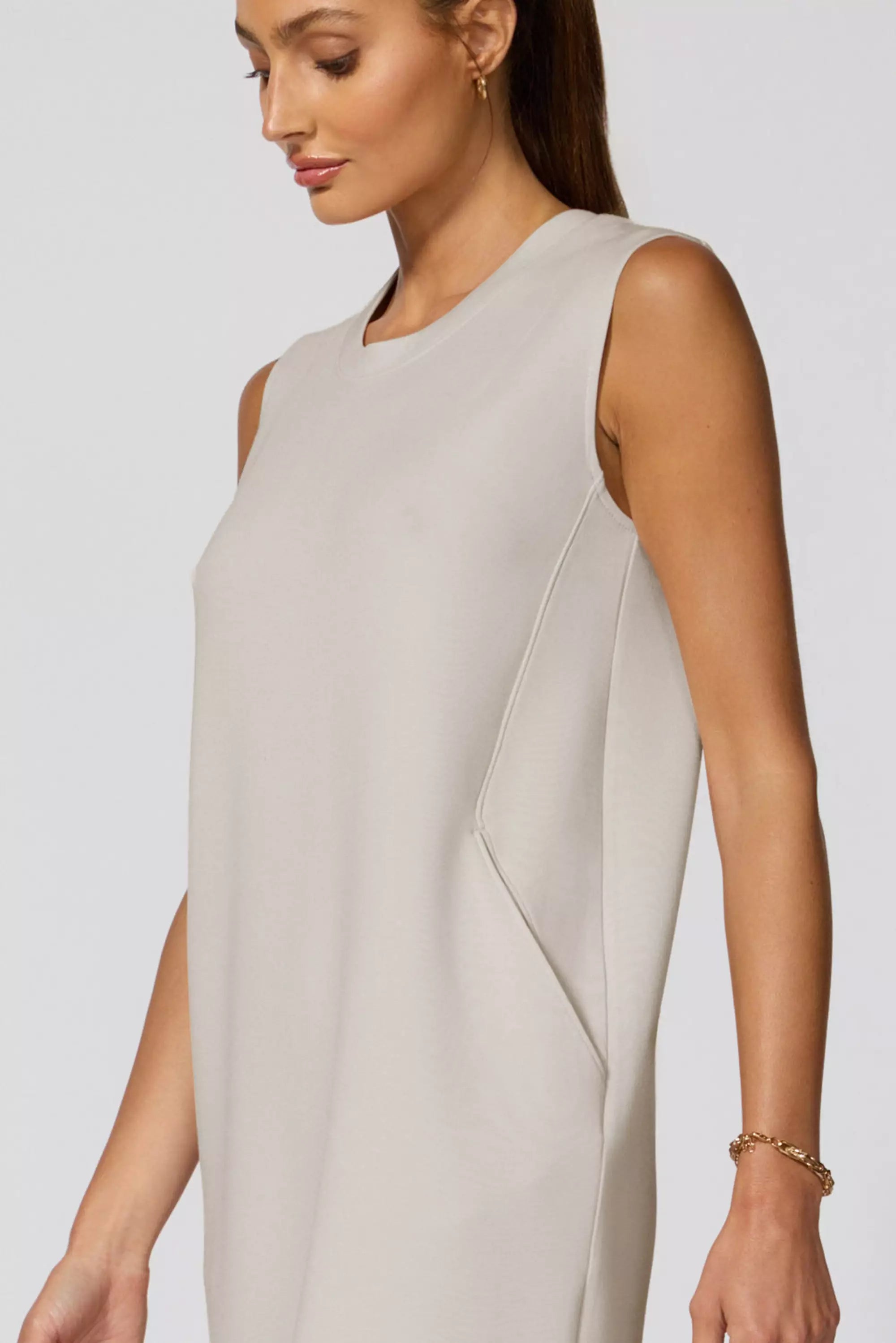 Dreamweave Dress - Htr Birch