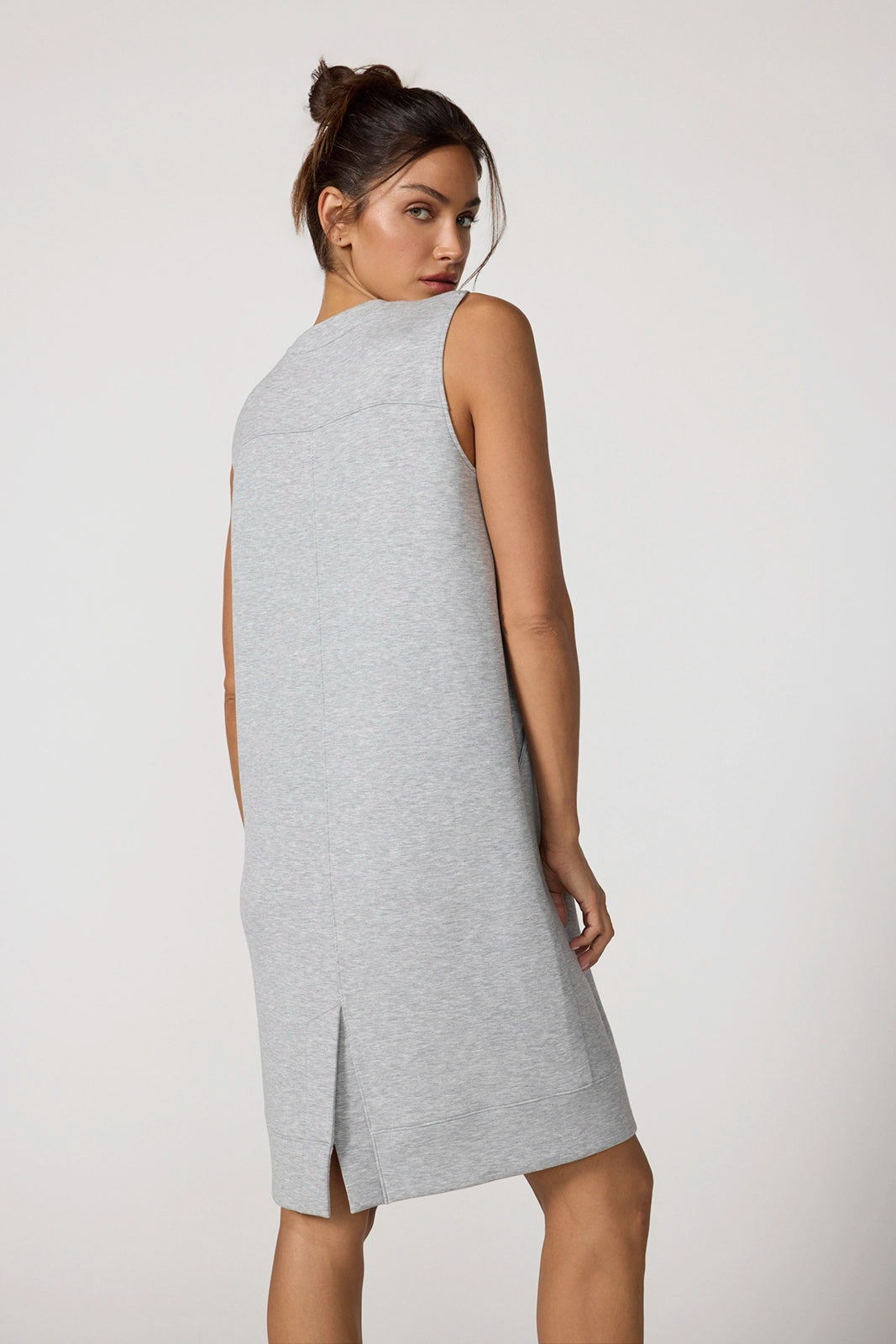 Dreamweave™ Dress - Htr Concrete