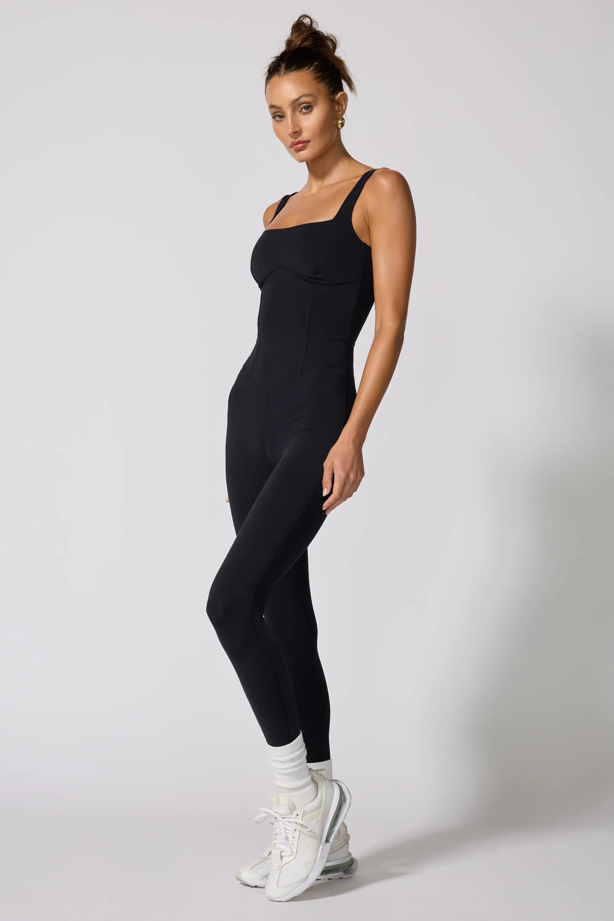 Sculpt Catsuit - Black