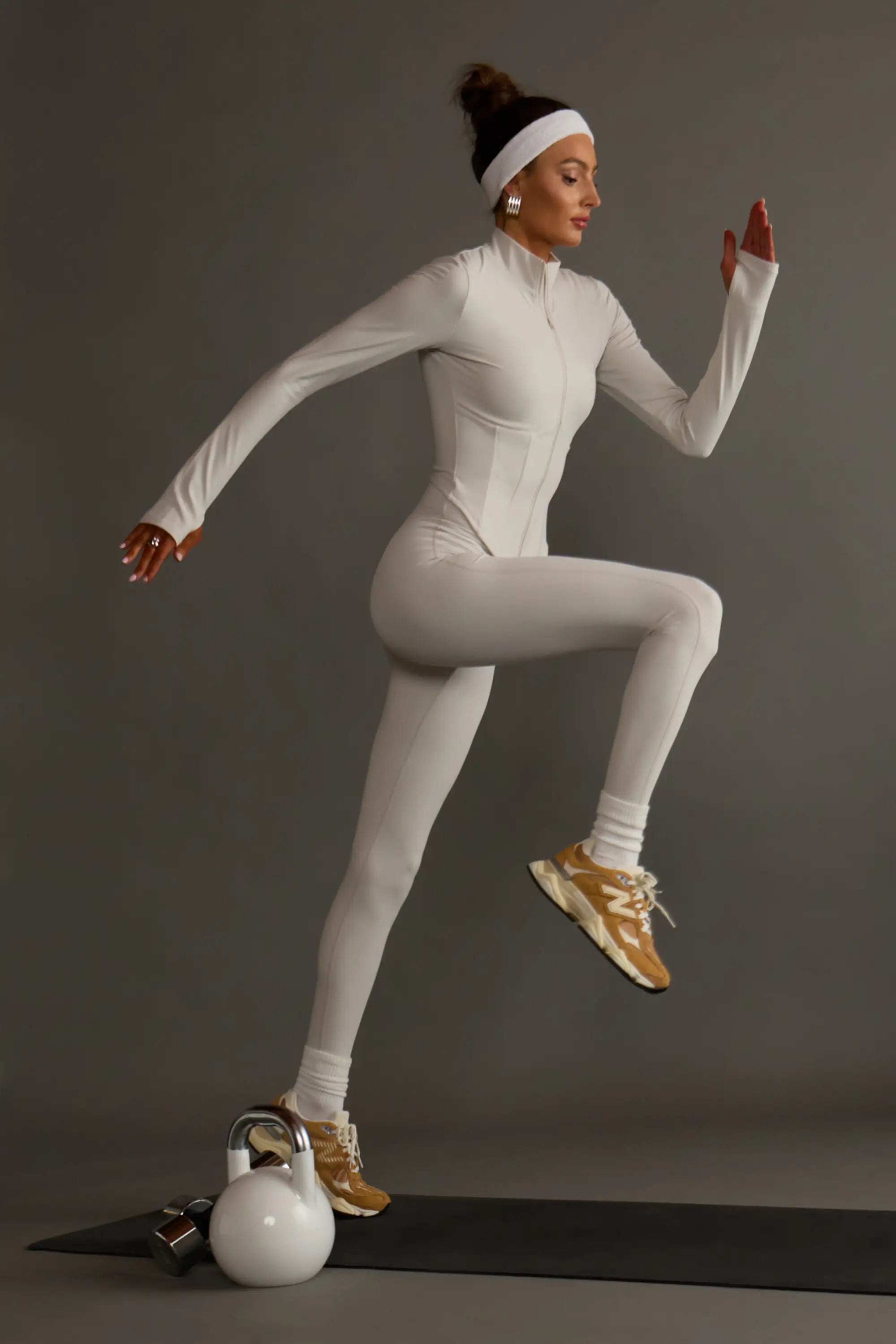 Sculpt Catsuit - Moonbeam