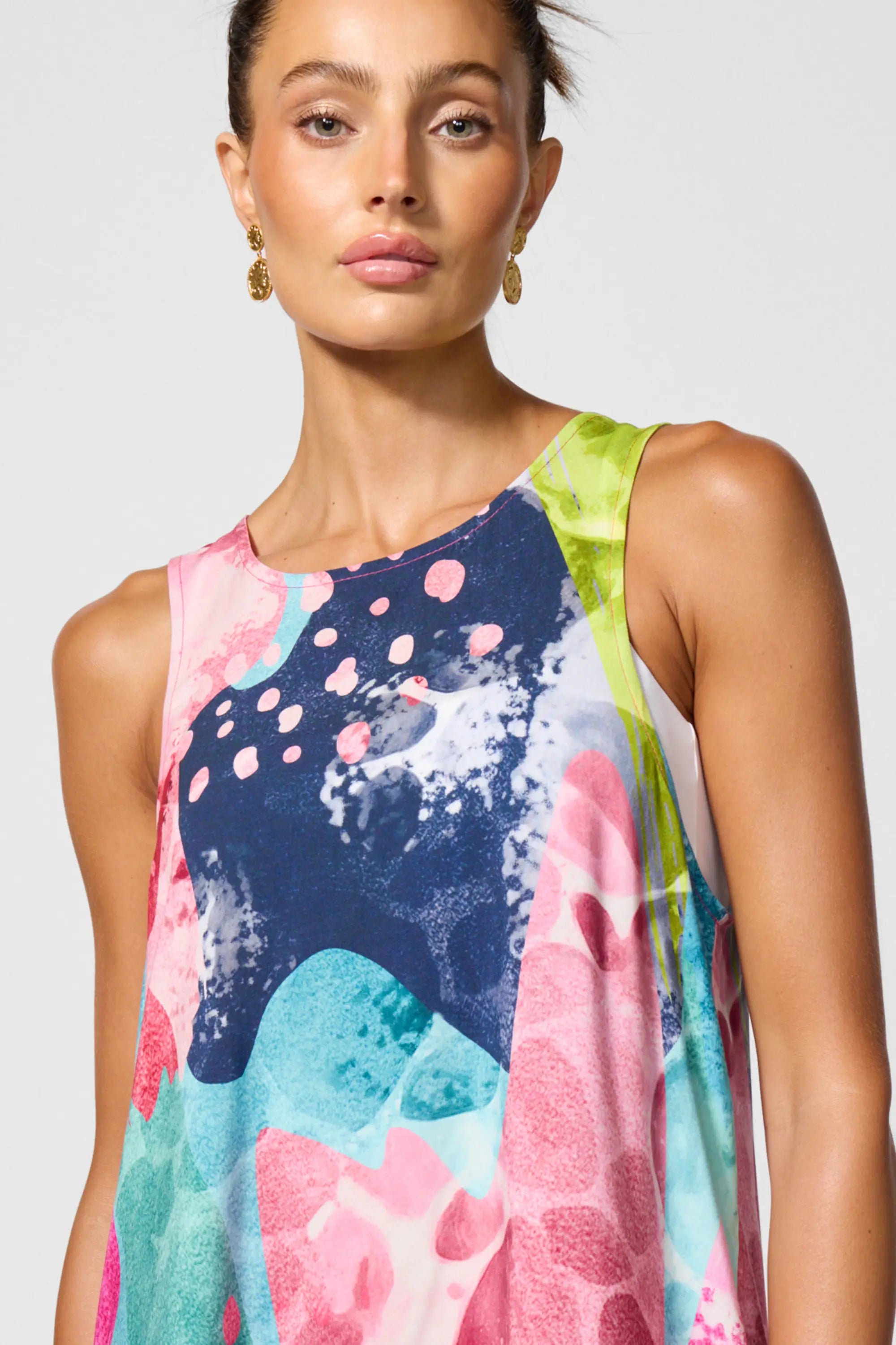 Peplum Dress - Sea Glass