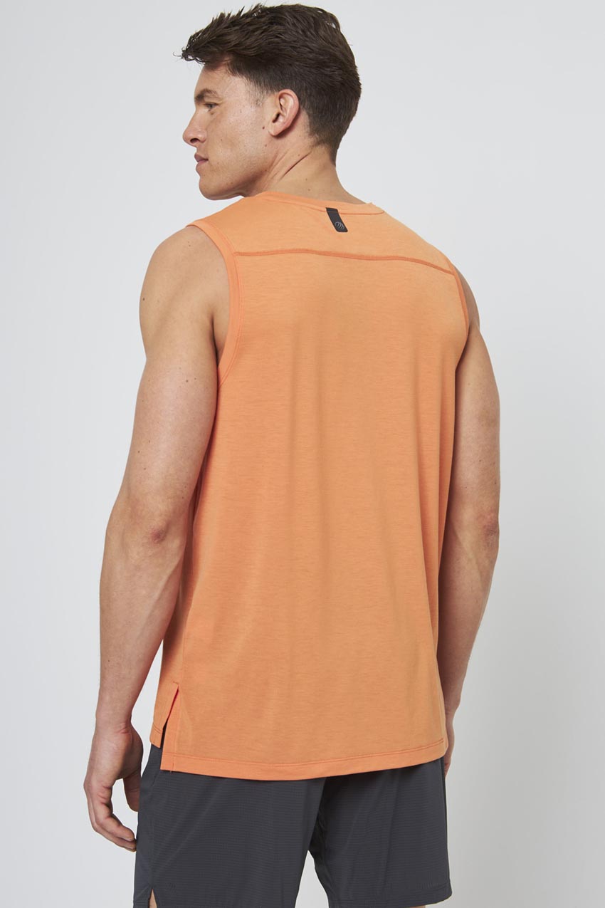 Dynamic Recycled Polyester Stink-Free Tank Top with Slits - Sale