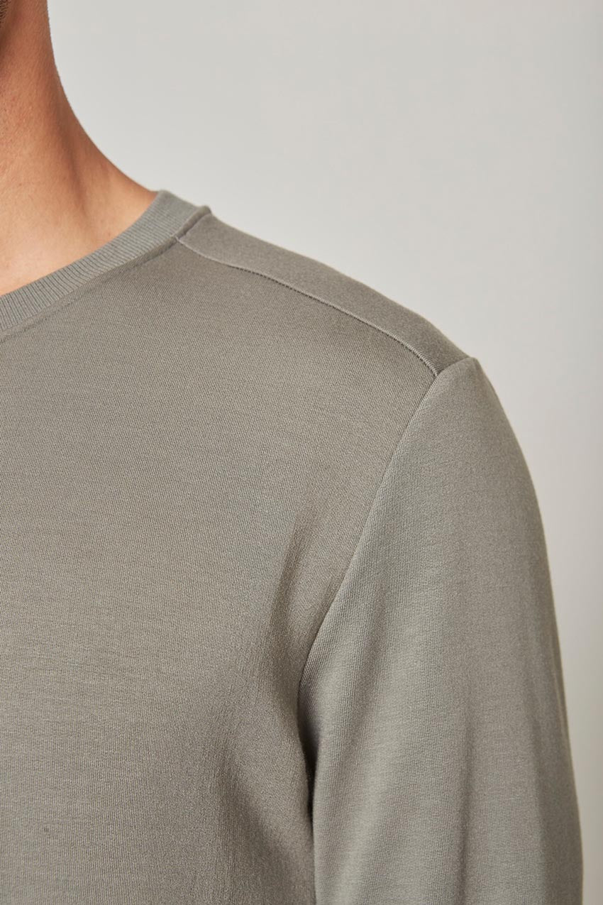 Serene Recycled Polyester TENCEL™ Modal Crew Neck - Sale