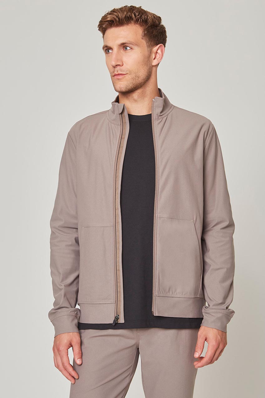 Limitless Recycled Polyester Warp Knit Full-Zip Jacket