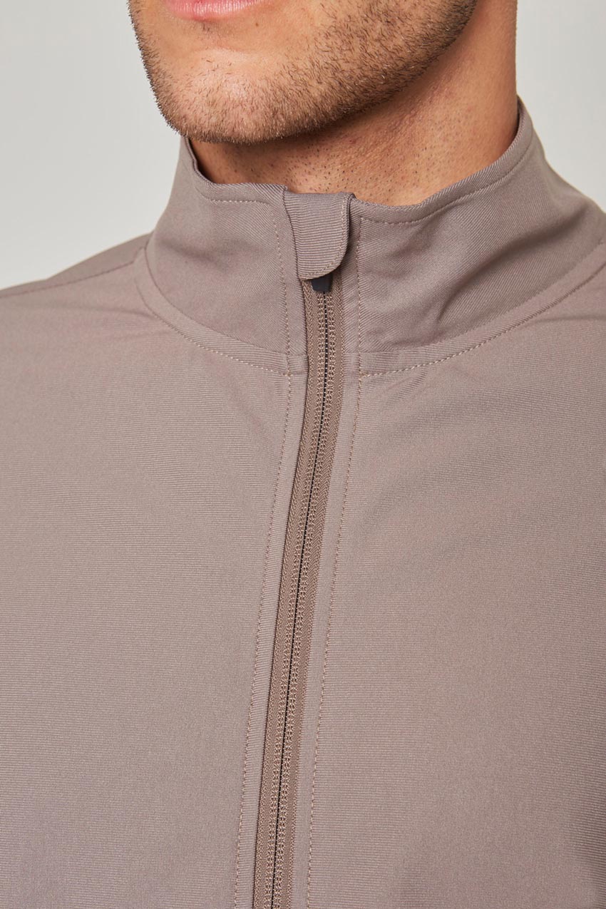 Limitless Recycled Polyester Warp Knit Full-Zip Jacket