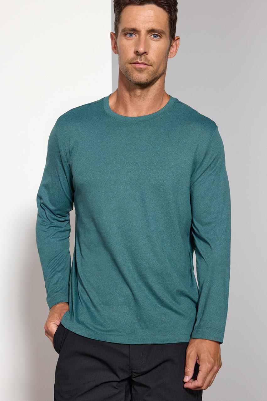 Pace Recycled Polyester Tech Long Sleeve Tee