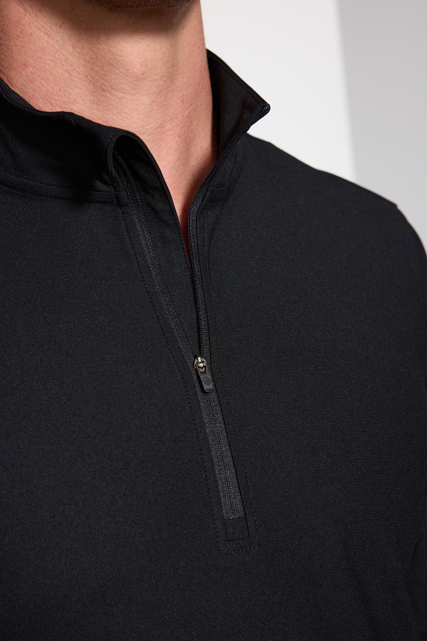 Limitless Warp Knit Half-Zip Pullover