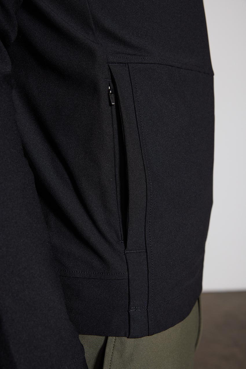 Limitless Warp Knit Half-Zip Pullover