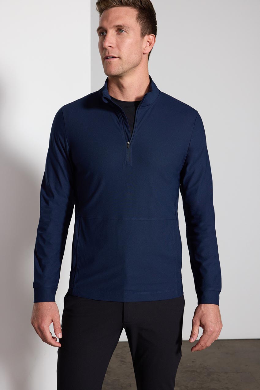Limitless Warp Knit Half-Zip Pullover
