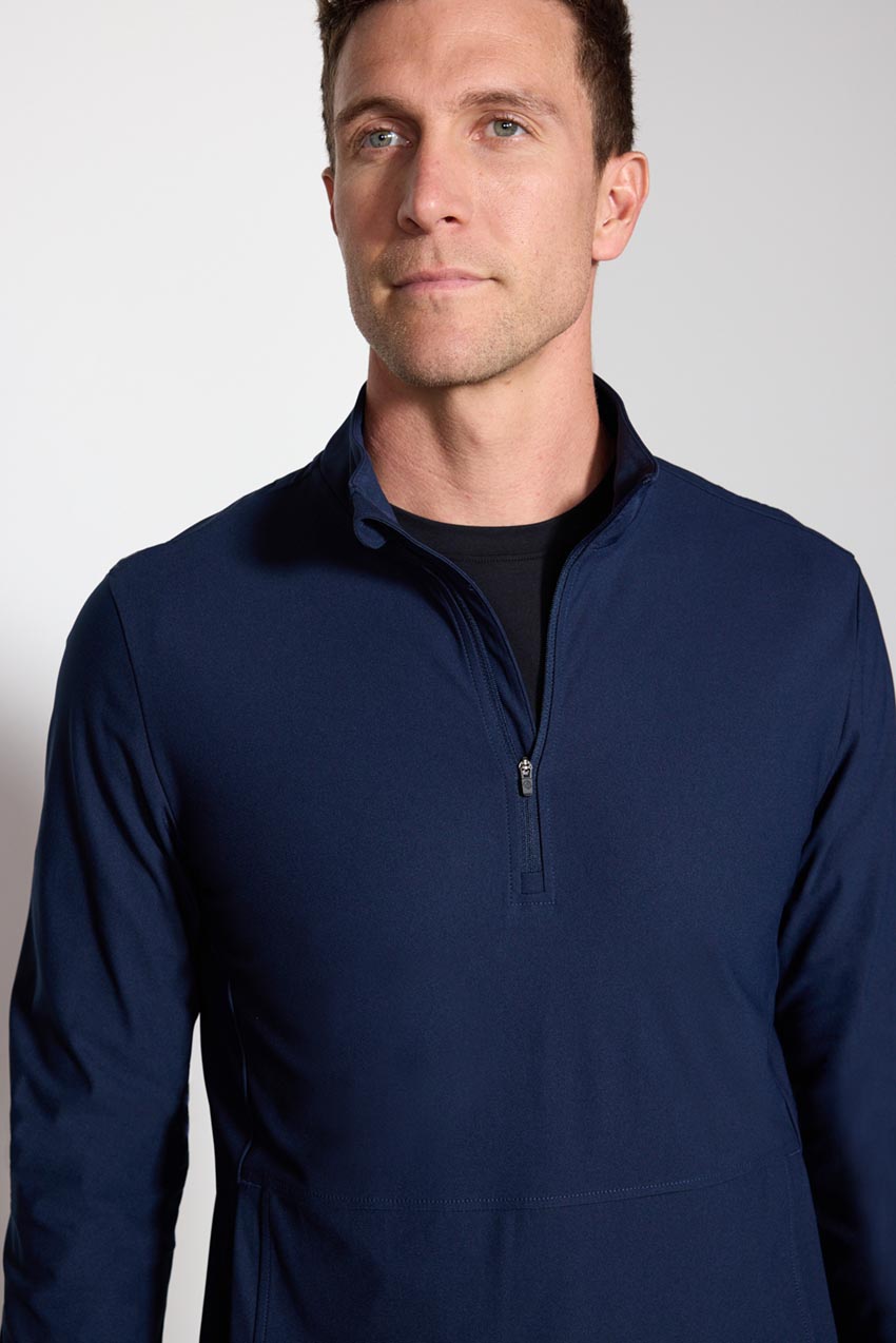 Limitless Warp Knit Half-Zip Pullover