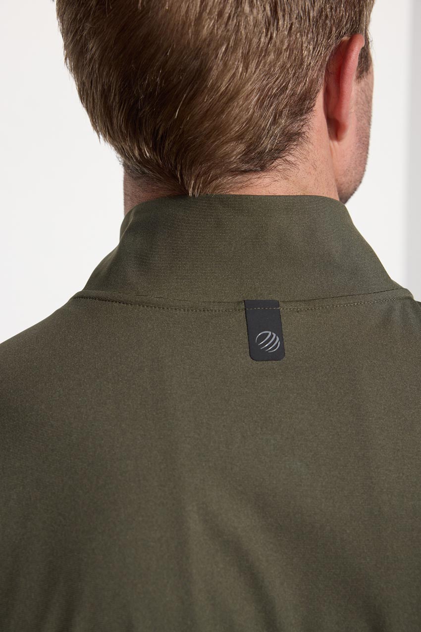 Limitless Warp Knit Half-Zip Pullover
