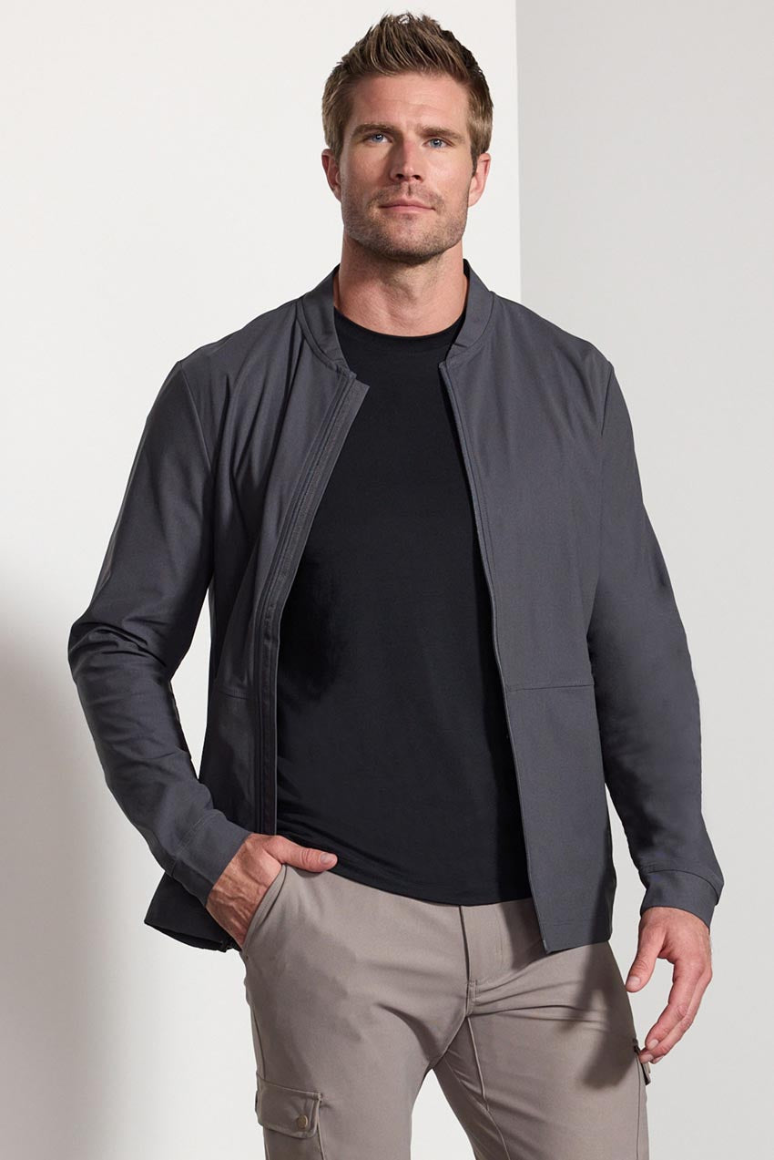 Limitless Recycled Polyester Warp Knit Light Bomber Jacket – MPG Sport