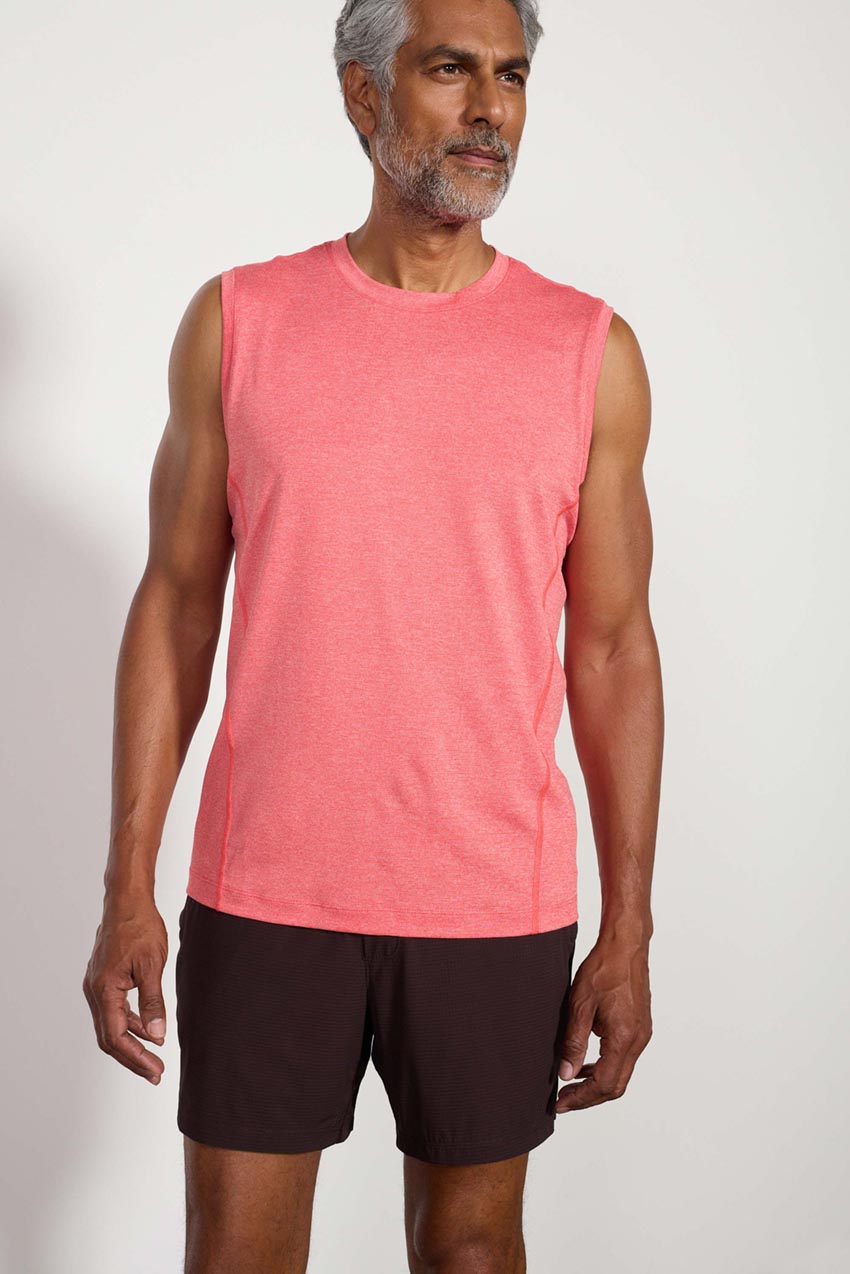 Conquer Recycled Polyester Crew Neck Tank Top – Sale
