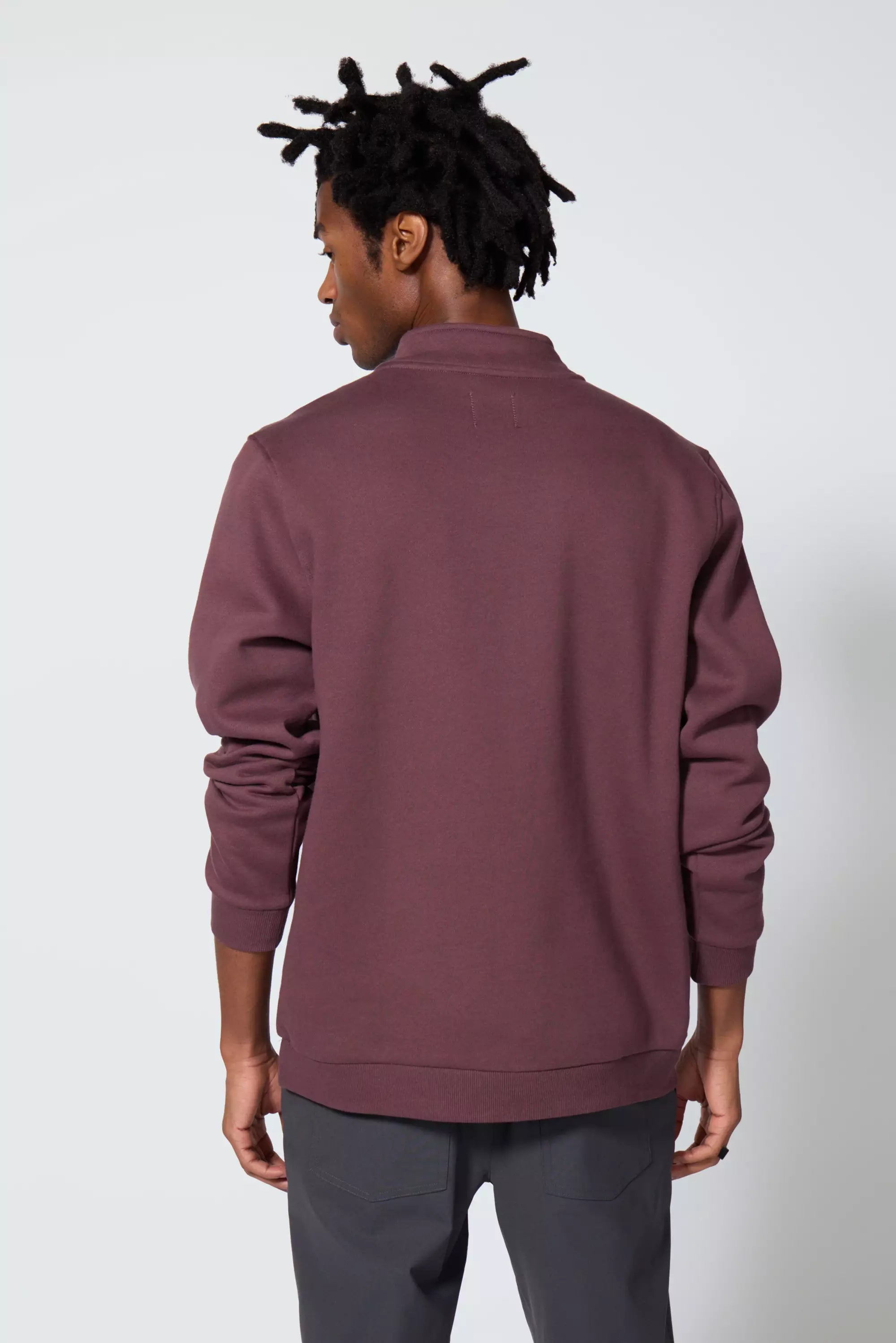 Men's Luxefleece 1/4 Zip - Huckleberry