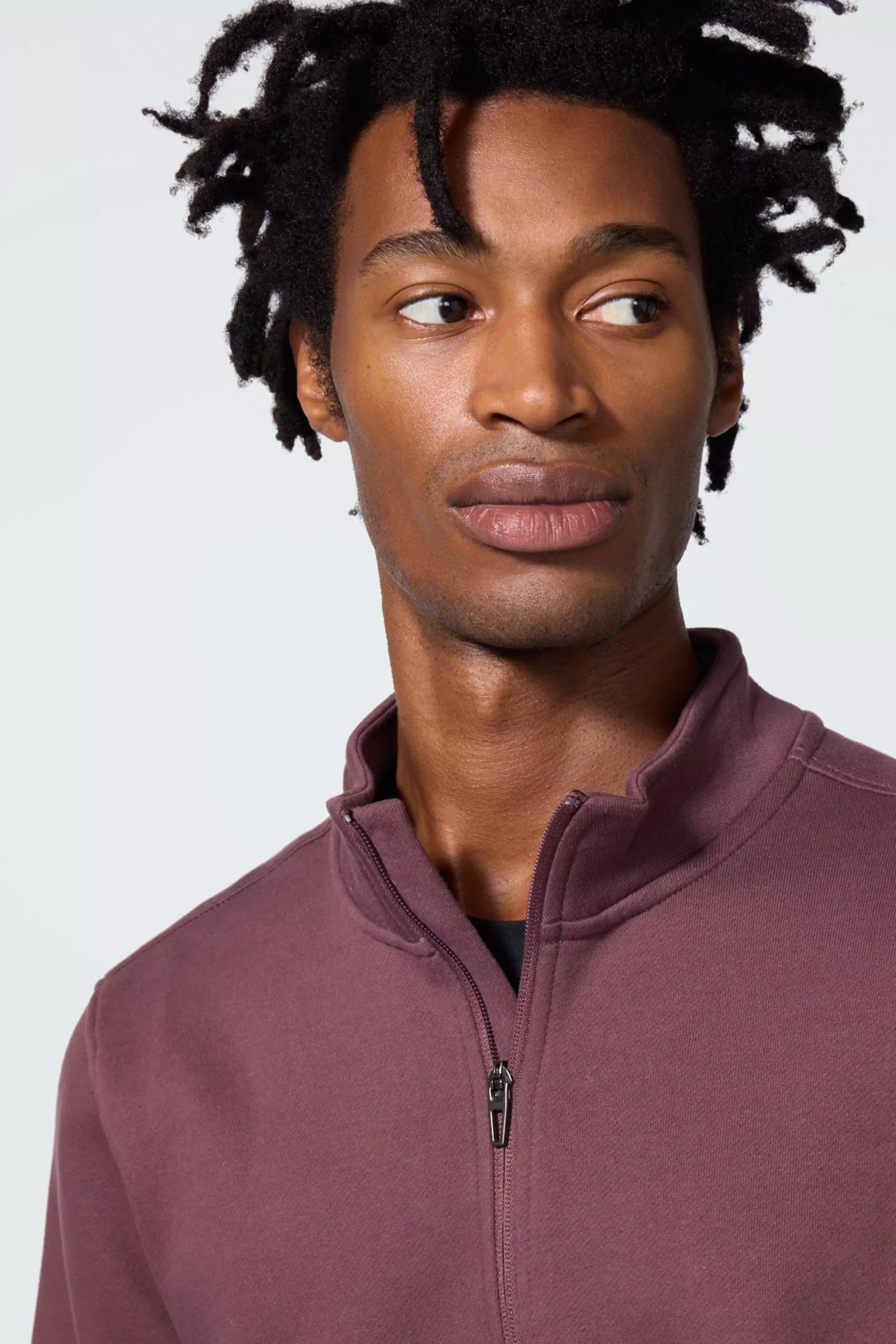 Men's Luxefleece 1/4 Zip - Huckleberry