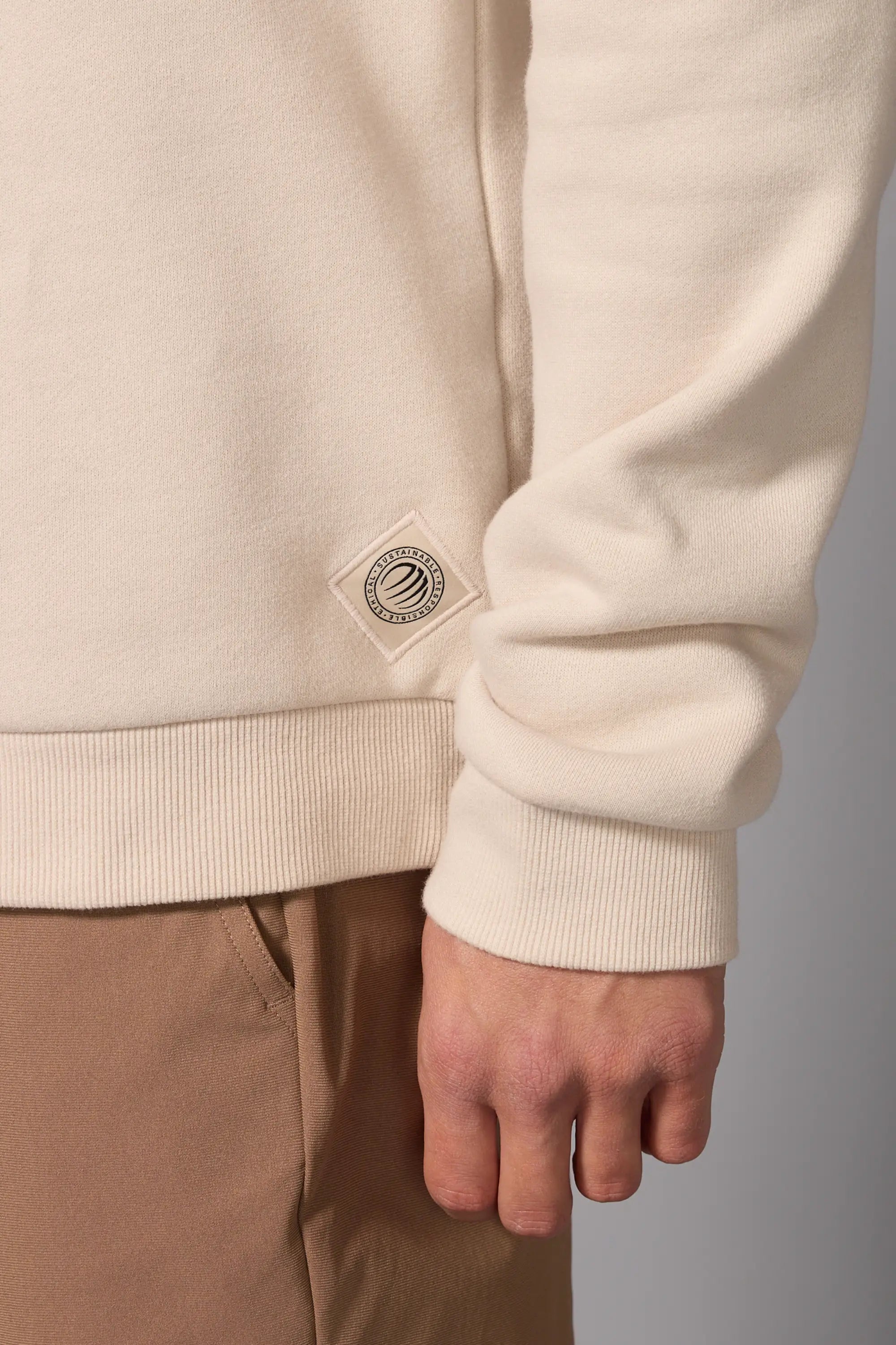 Men's Luxefleece 1/4 Zip - Stone