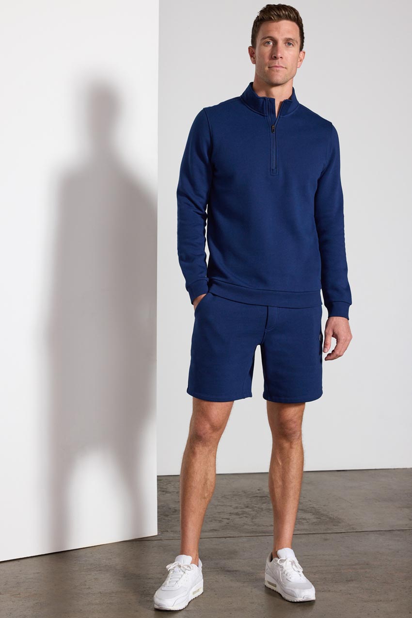 Comfort Men's Fleece 1/4 Zip - Navy