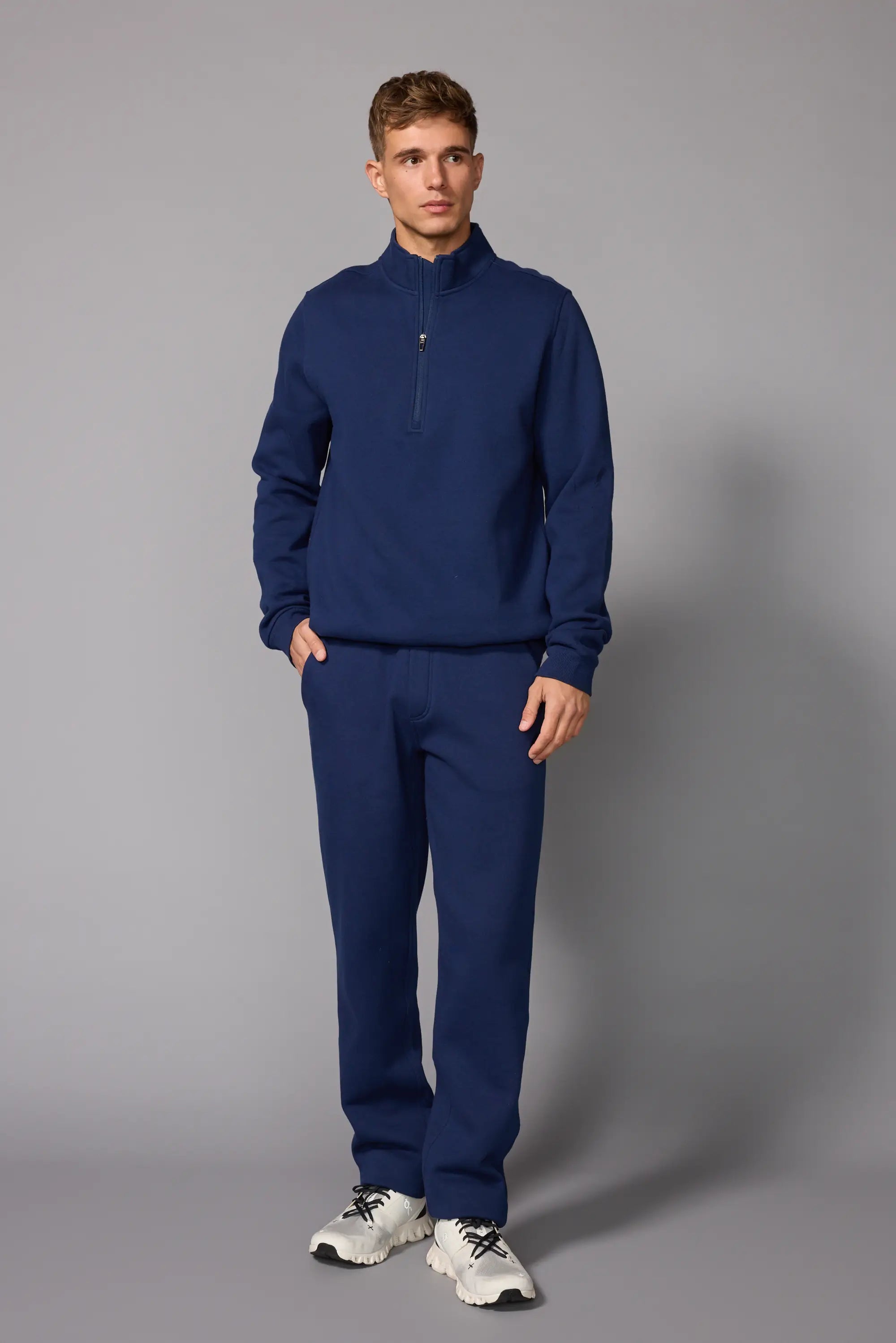 Men's Luxefleece 1/4 Zip - Navy