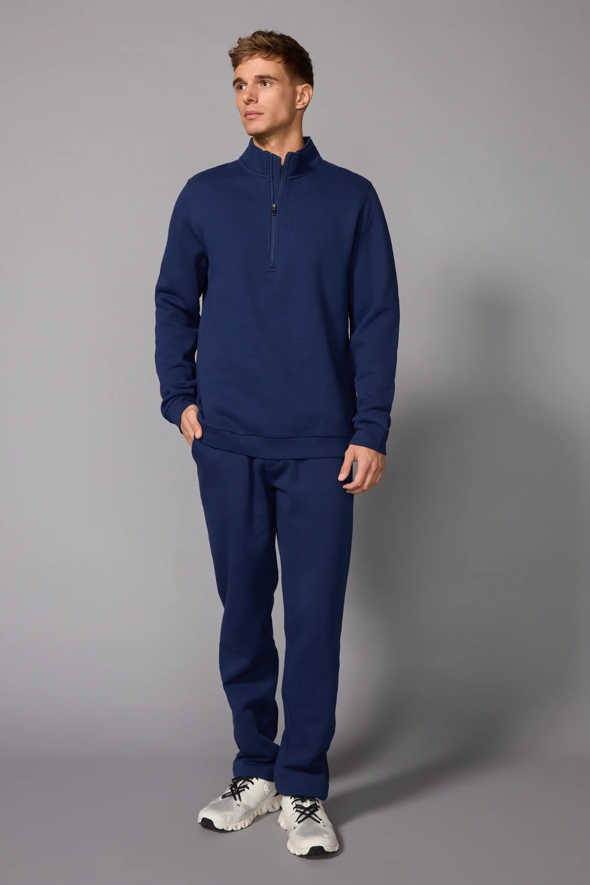 Men's Luxefleece 1/4 Zip - Navy