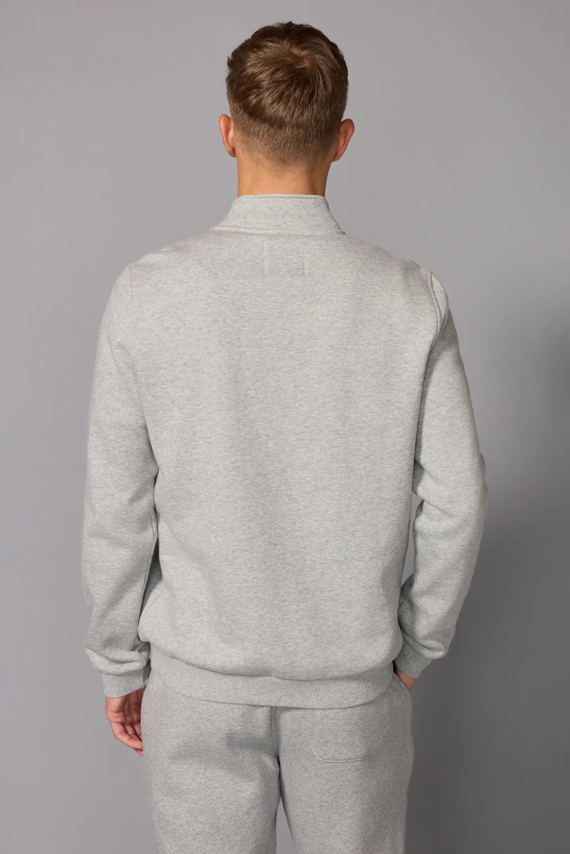 Men's Luxefleece 1/4 Zip - Htr Concrete
