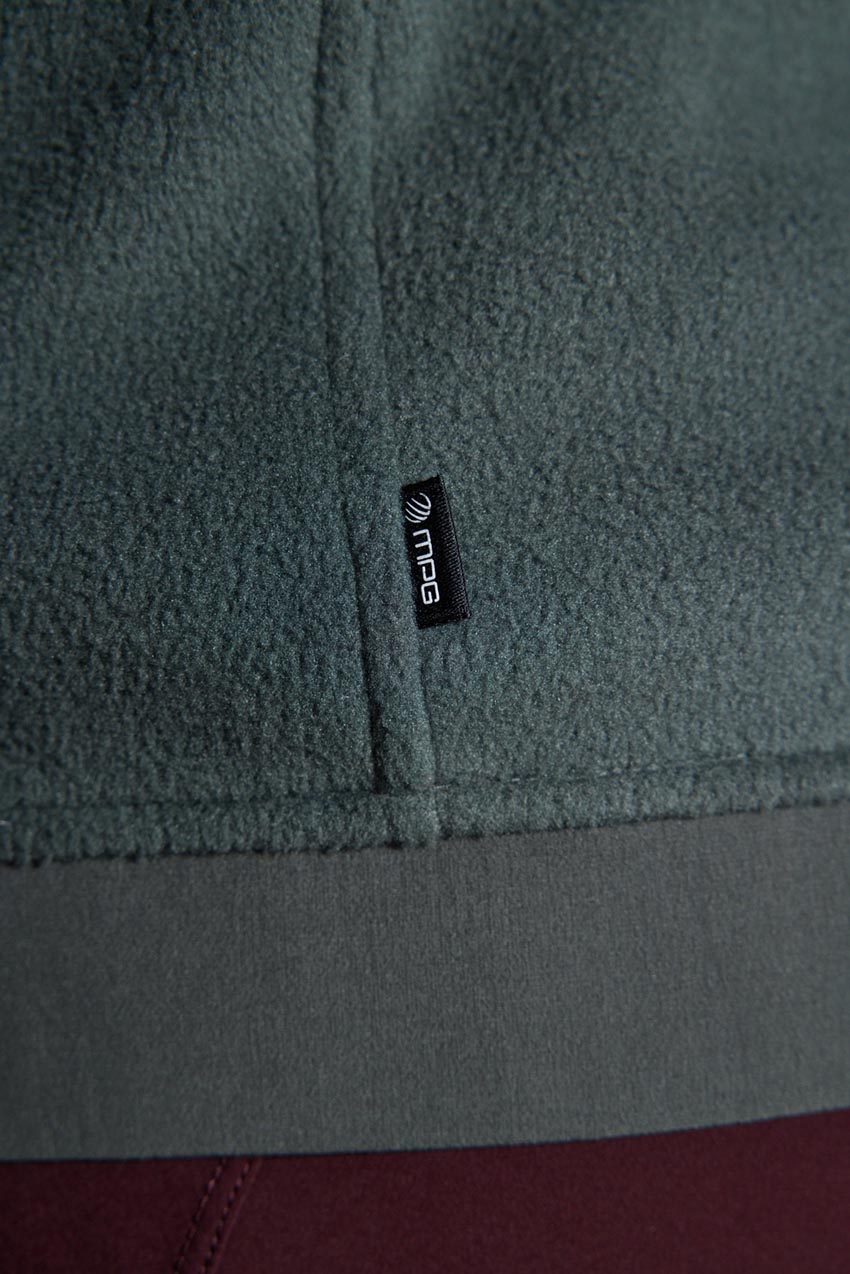 Venture Mixed Media Zip-Up Hoodie
