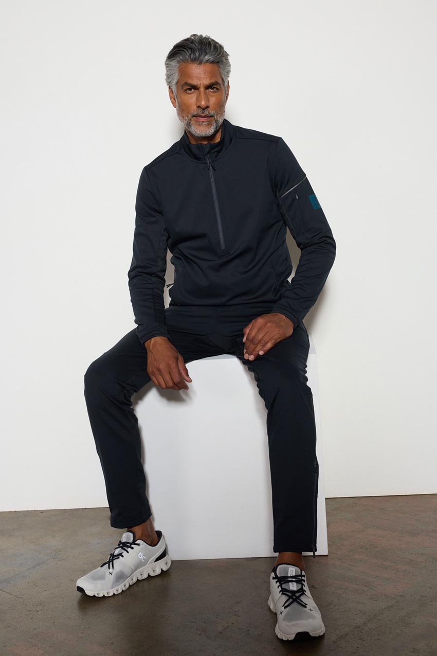 Frost Men’s Mixed Media Cold Weather Half-Zip
