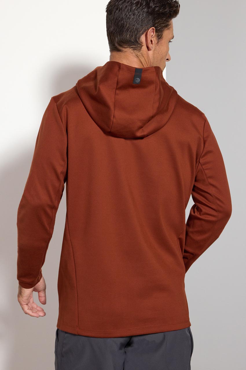 Traverse Pullover Hoodie - Cherry Mahogany