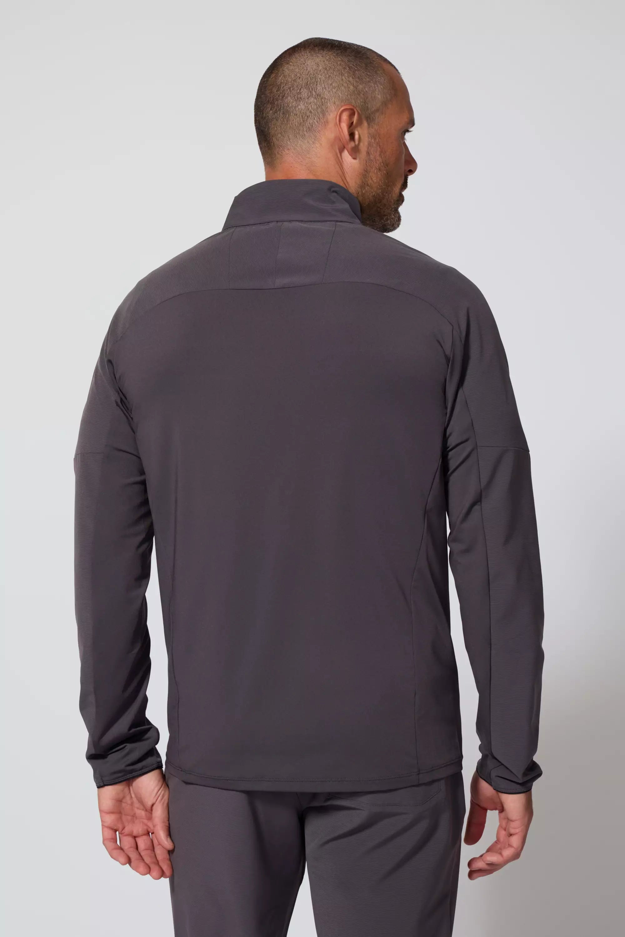 Rove 1/2 Zip - Asphalt