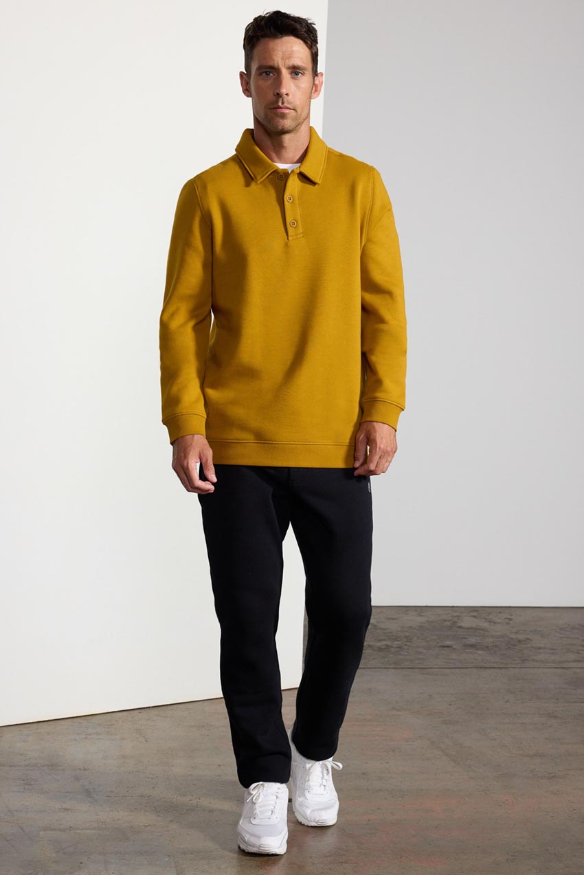 The Comfort Men’s Polo Sweatshirt