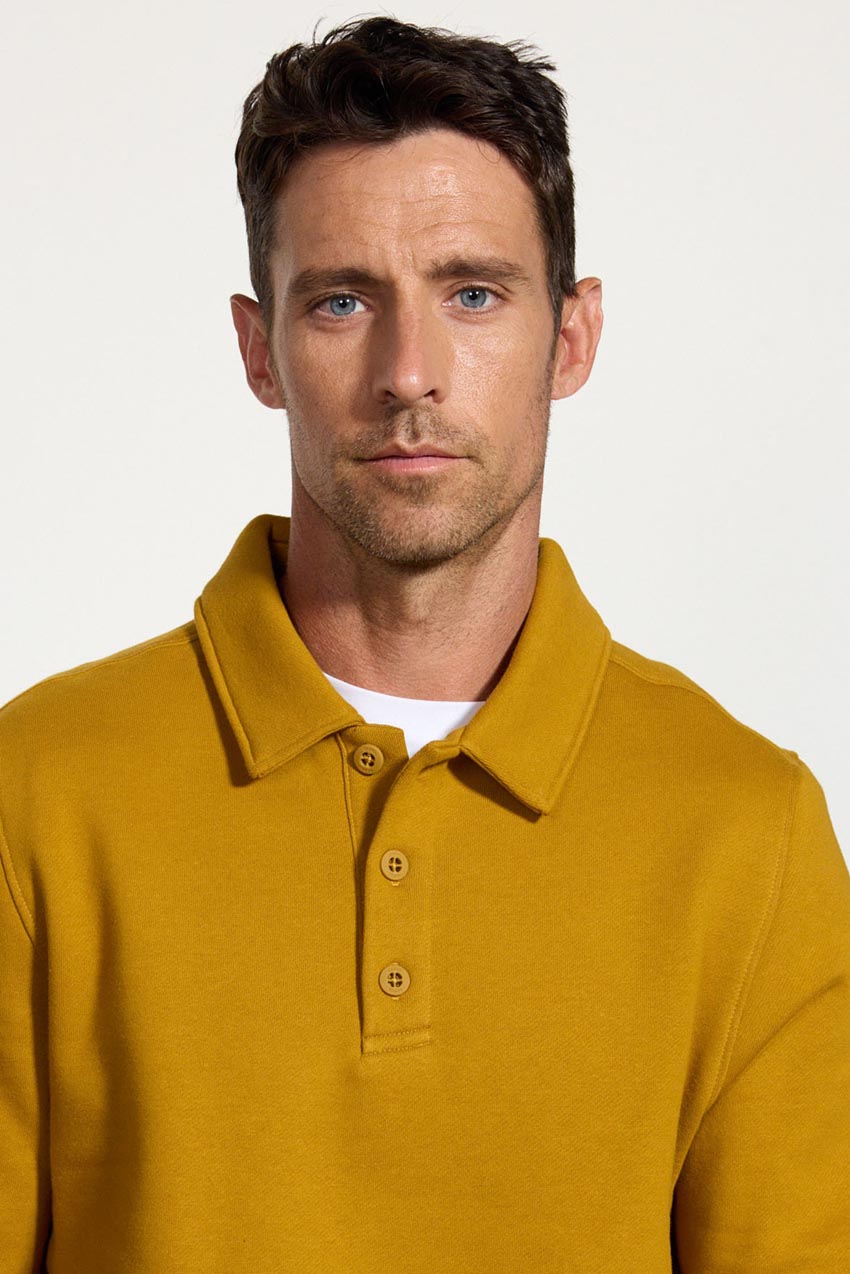 The Comfort Men’s Polo Sweatshirt