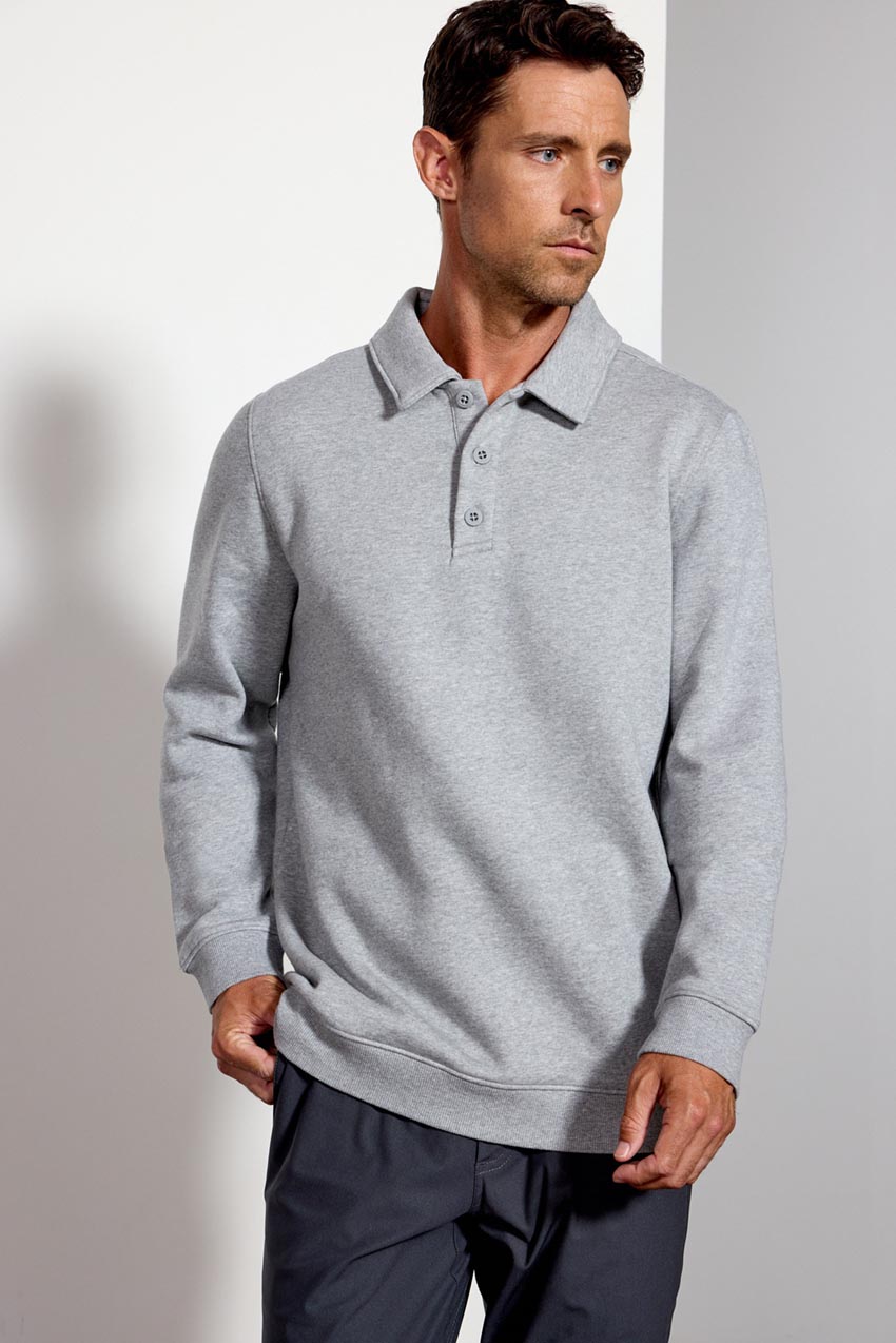 The Comfort Men’s Polo Sweatshirt