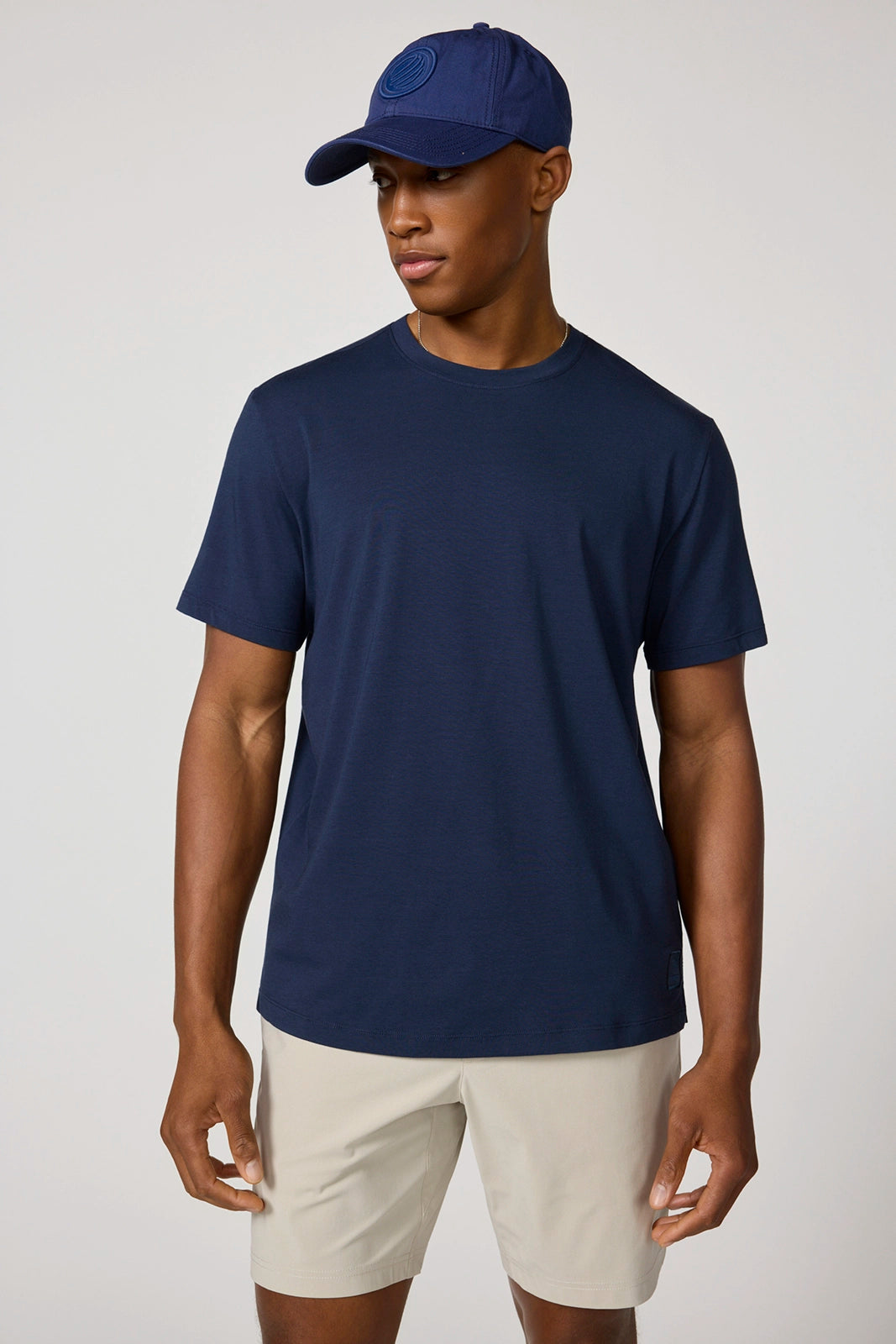 Pima Cotton Tee - Navy Blazer