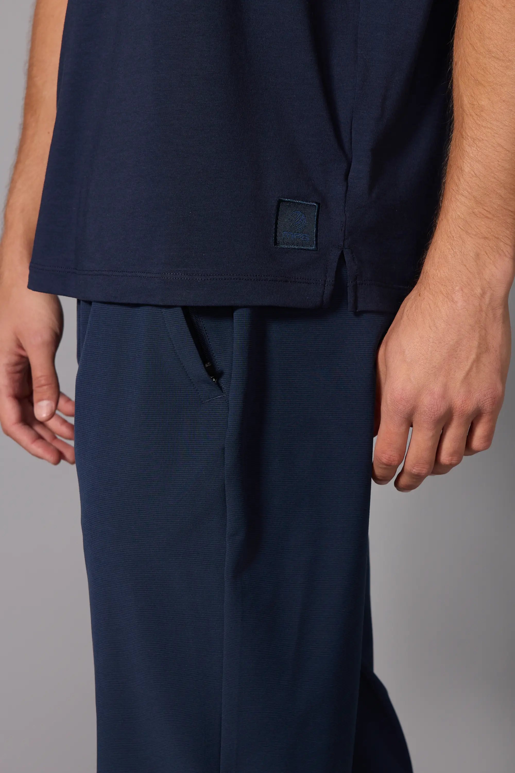 Pima Cotton Tee - Navy Blazer
