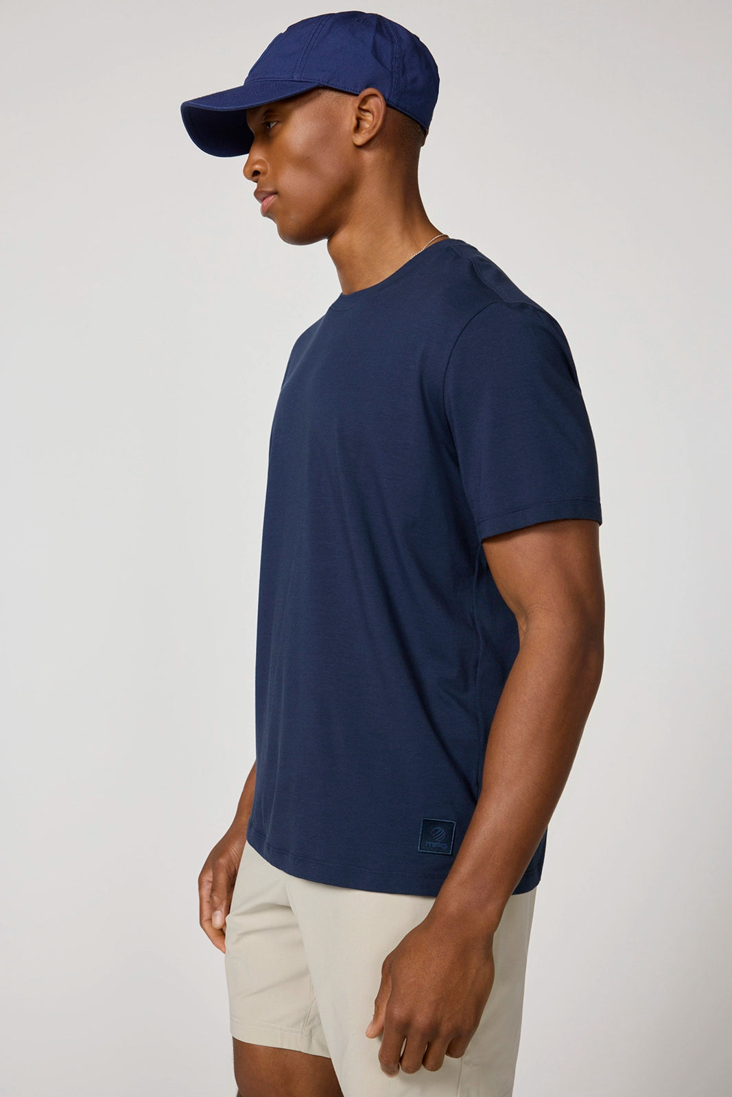 Pima Cotton Tee - Navy Blazer