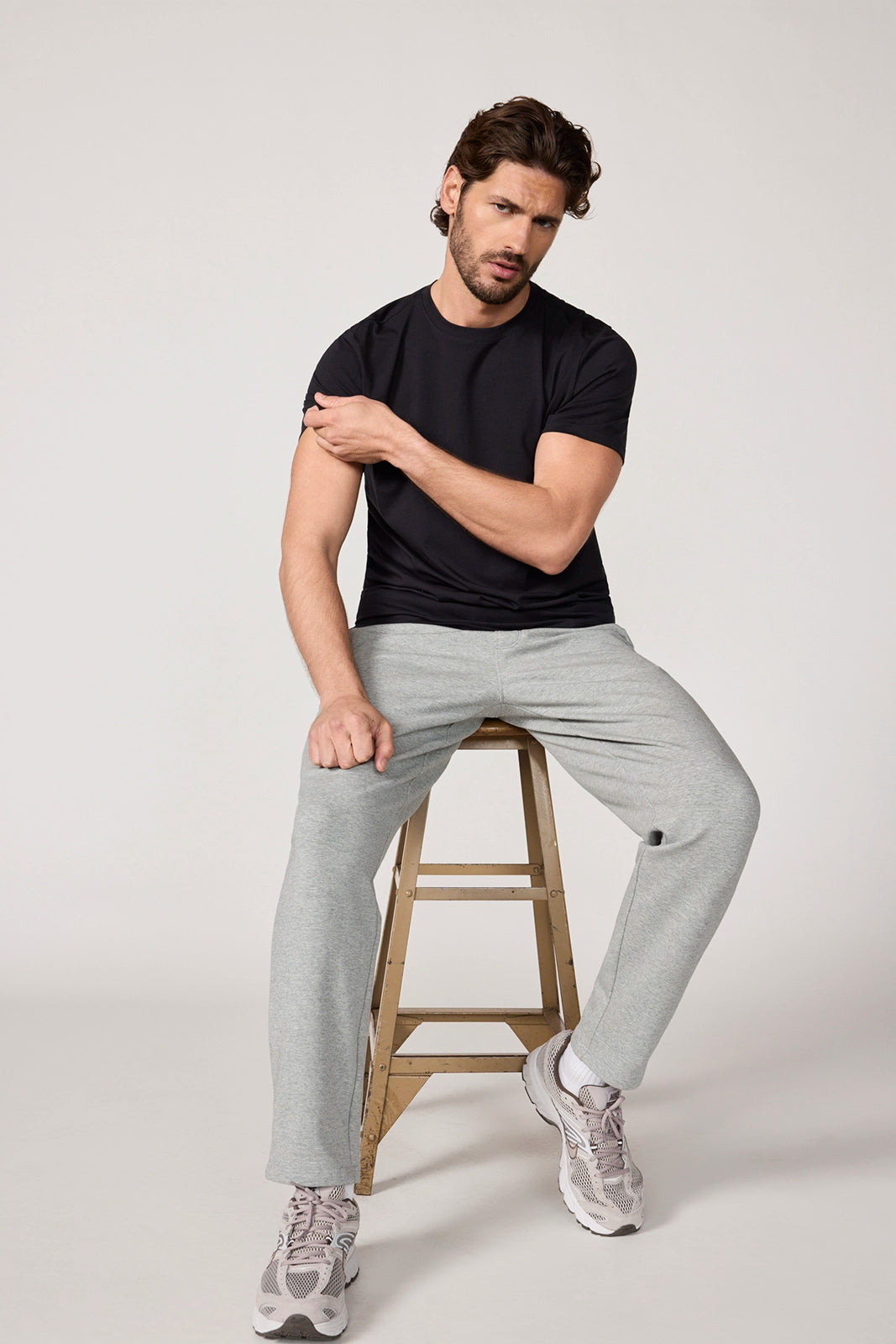 Pima Cotton Tee - Black