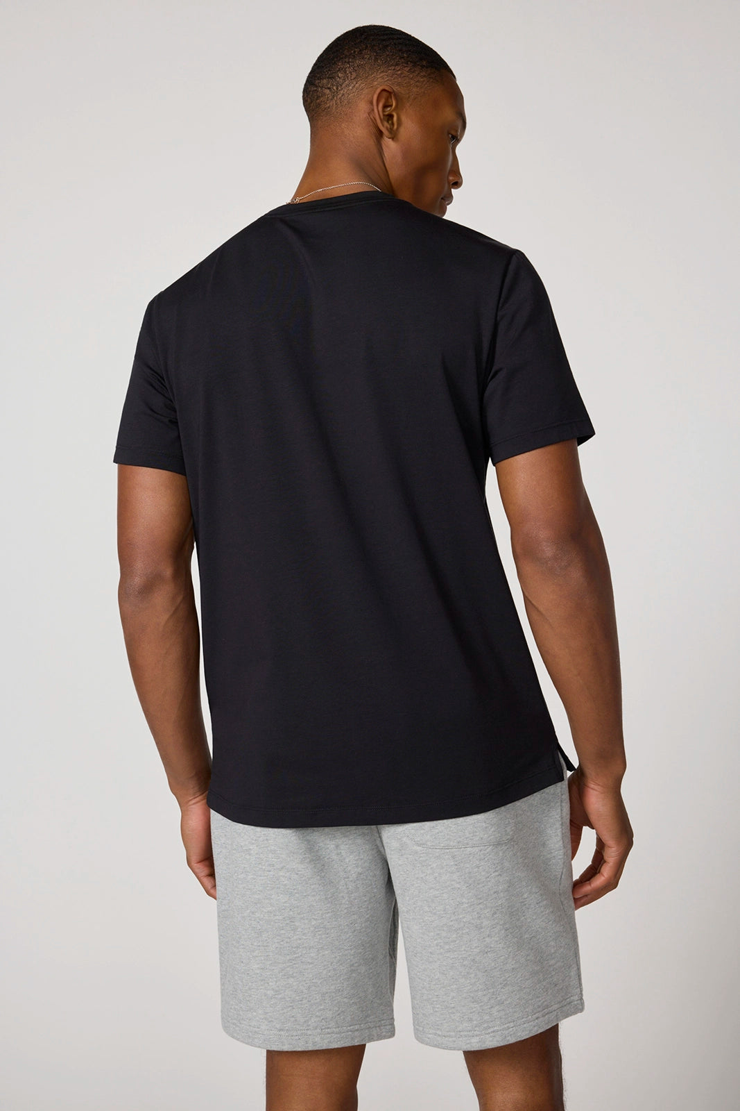 Pima Cotton Tee - Black