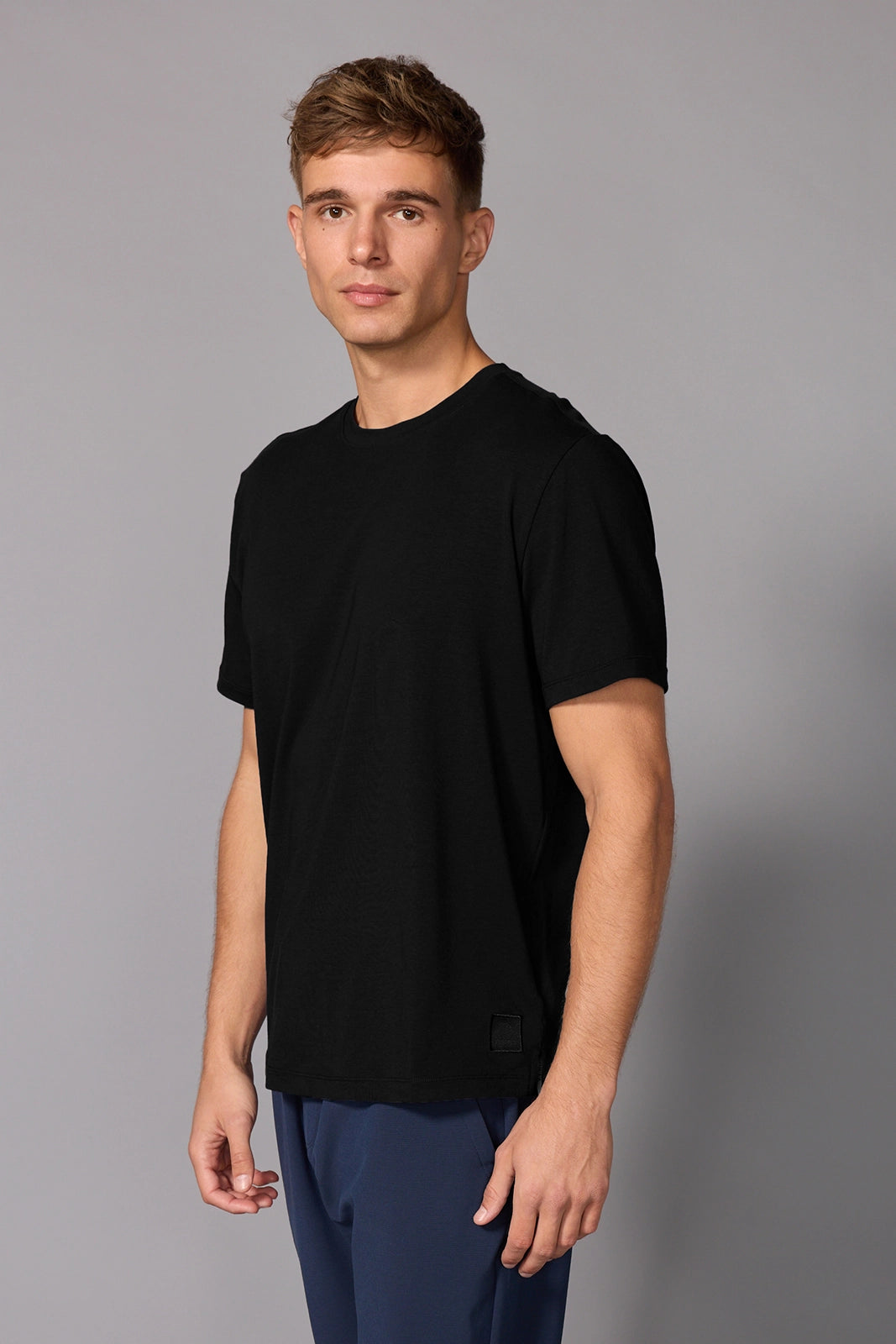 Pima Cotton Tee - Black