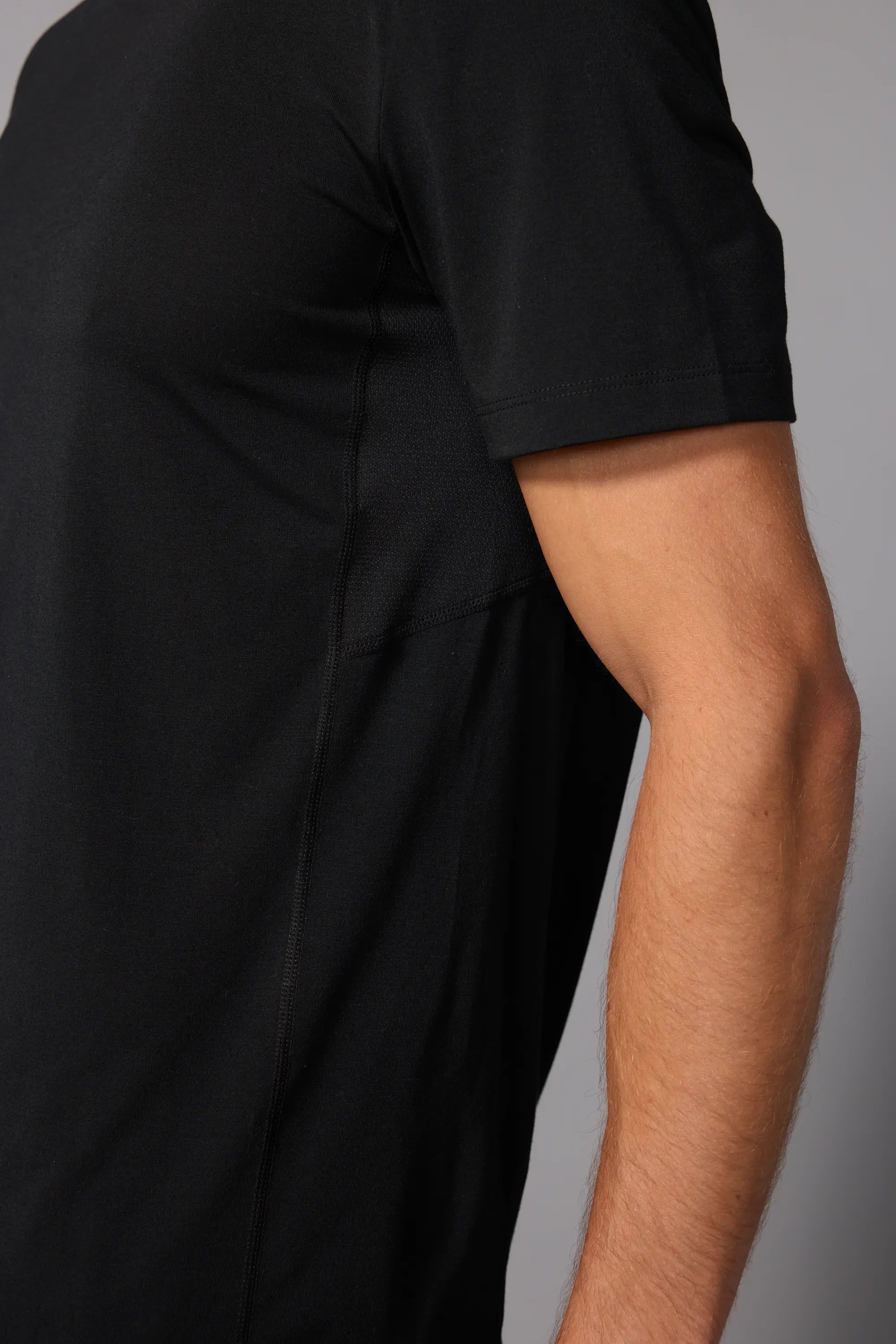 Pima Cotton Tee - Black