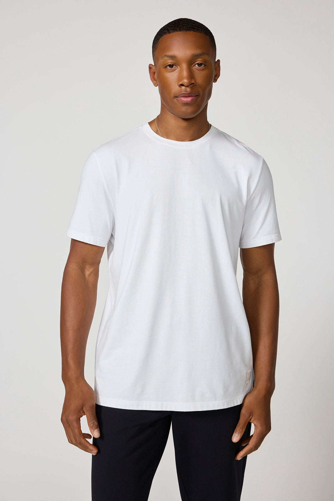 Pima Cotton Tee - Brilliant White