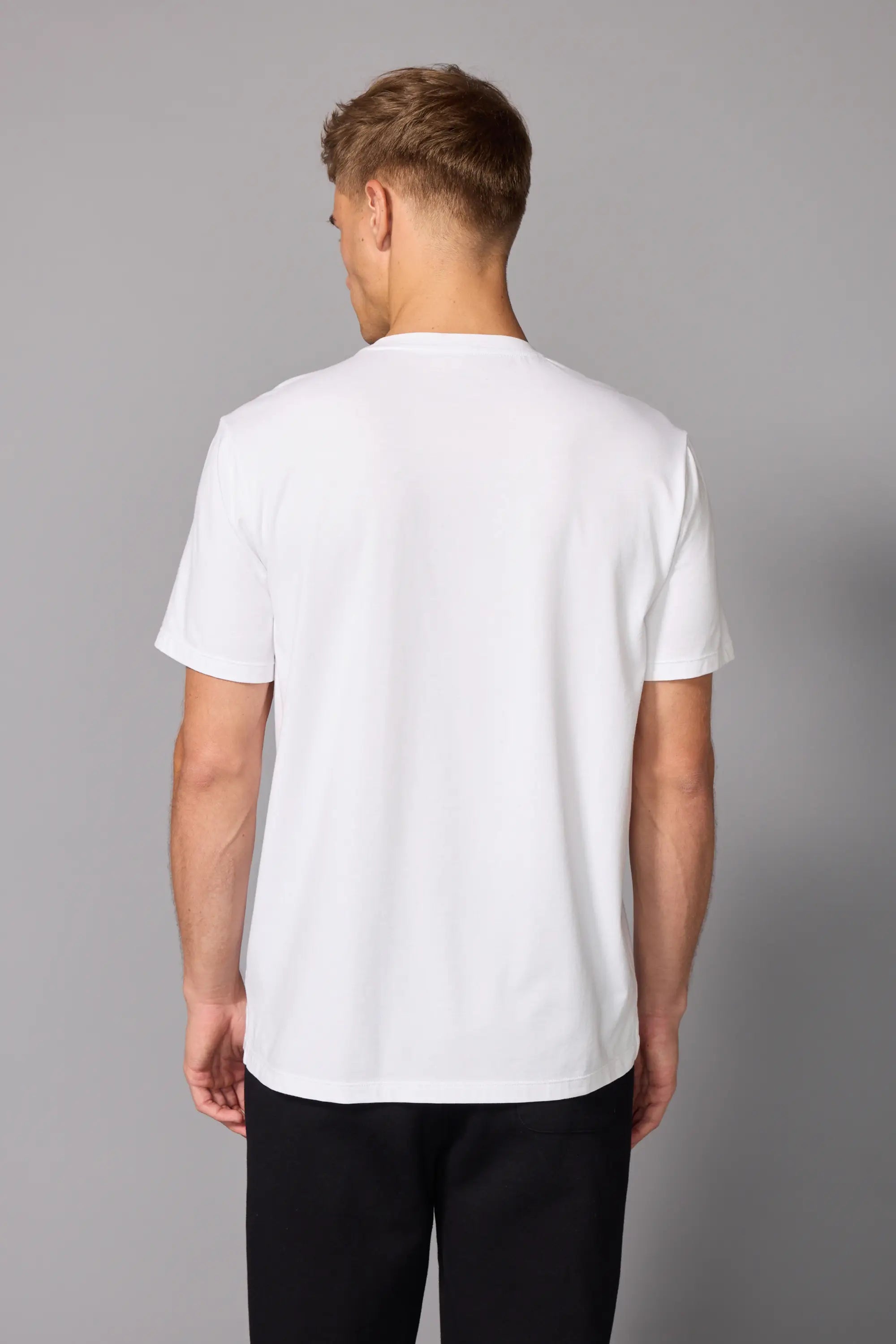 Pima Cotton Tee - Brilliant White