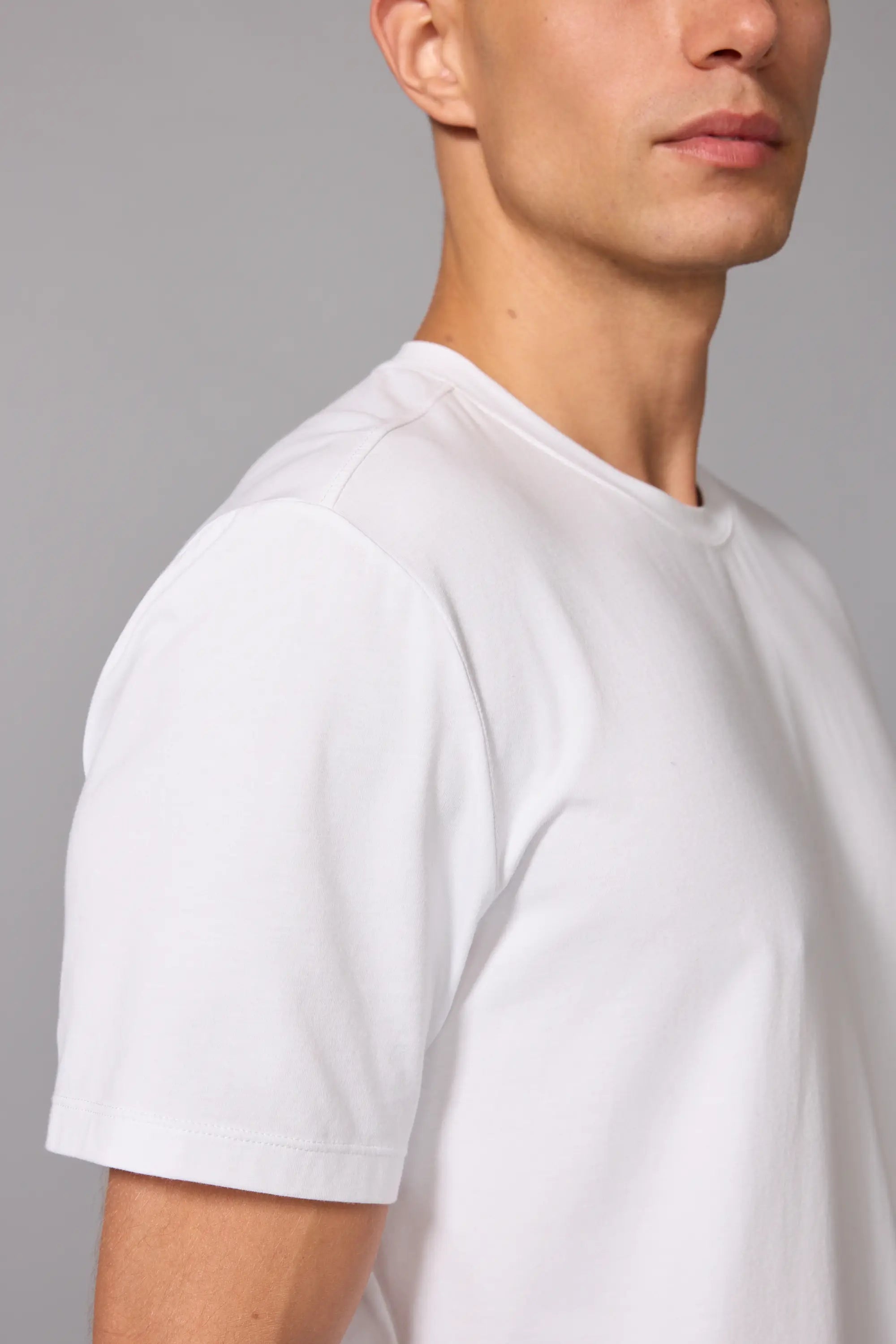 Pima Cotton Tee - Brilliant White