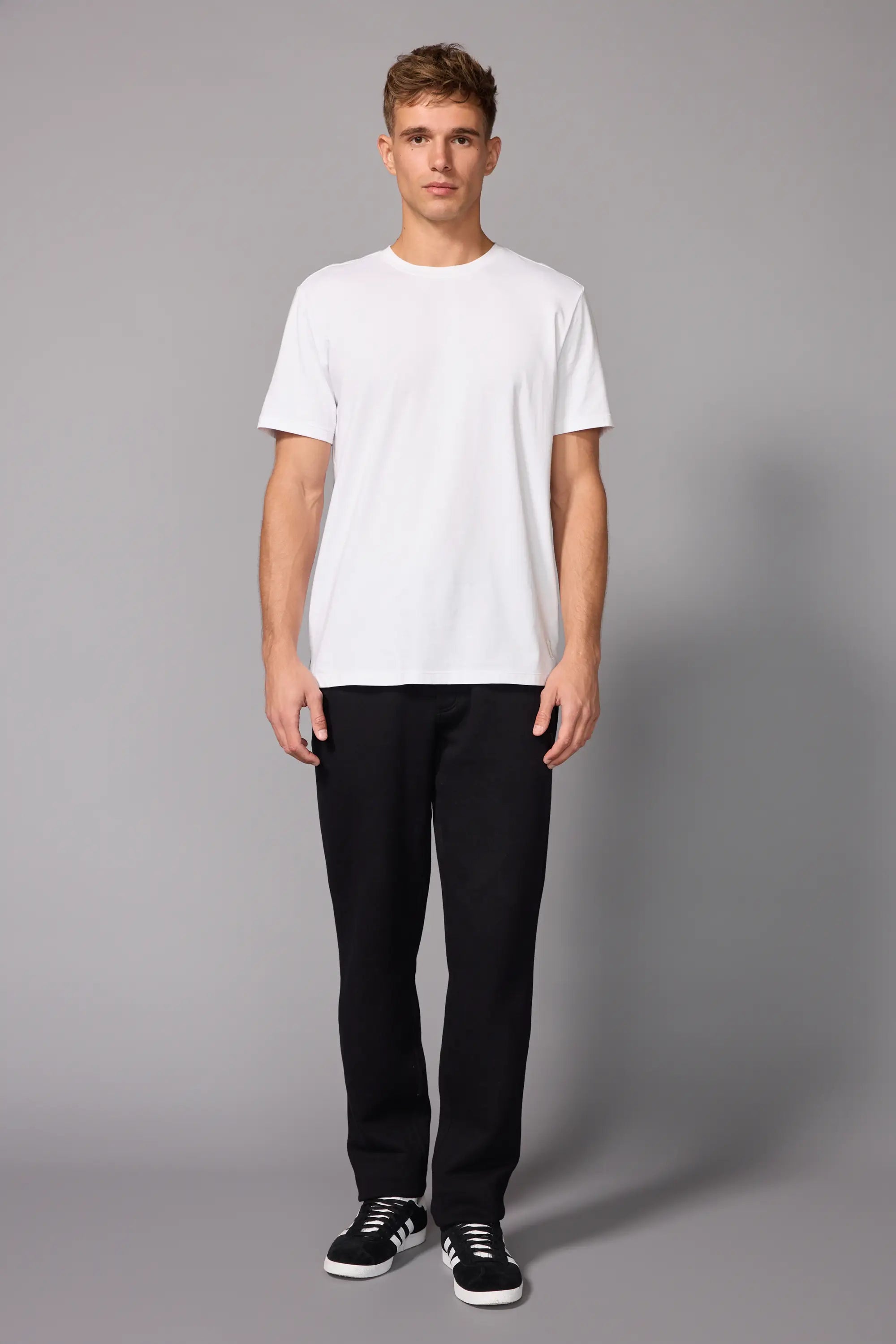 Pima Cotton Tee - Brilliant White
