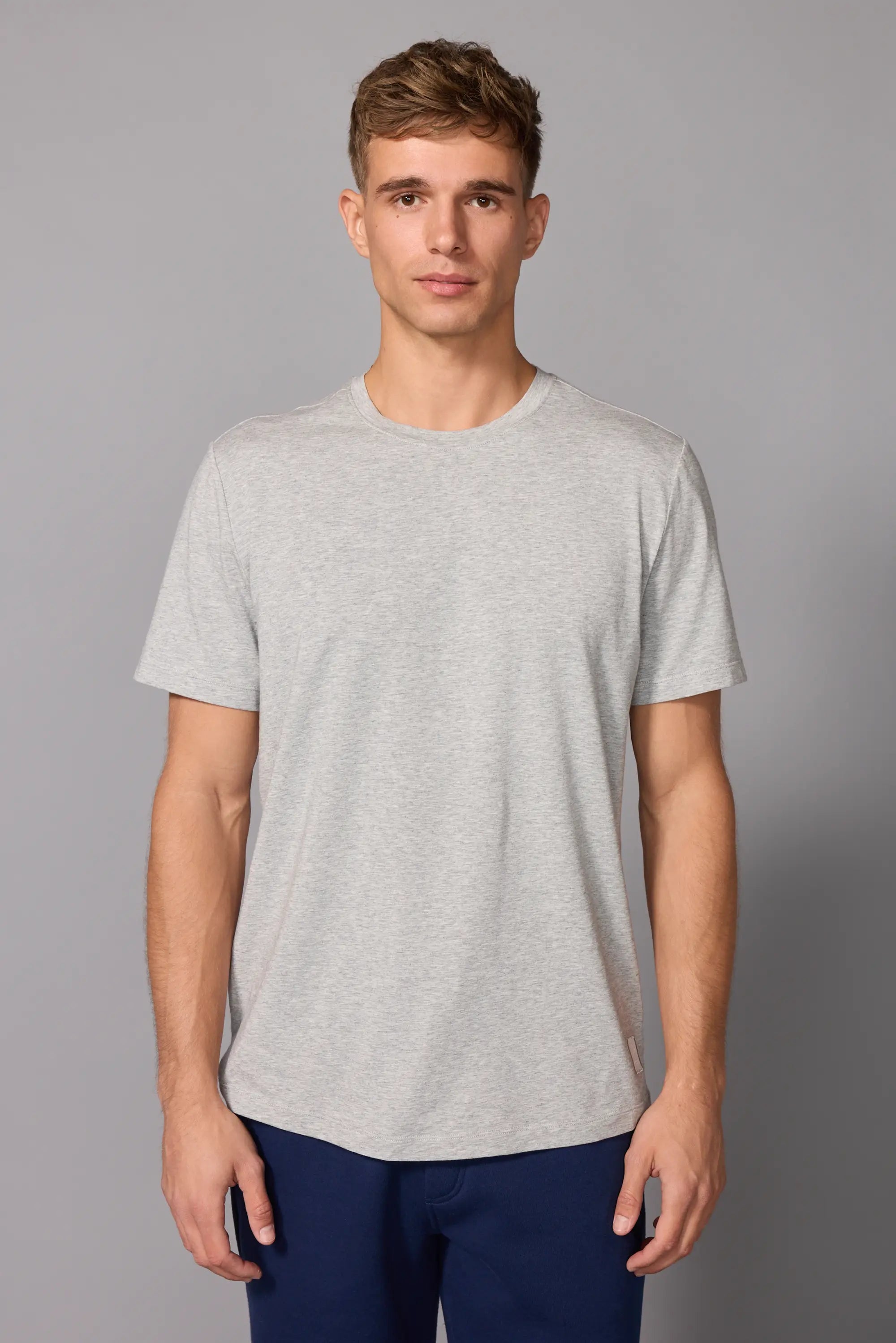Pima Cotton Tee - Htr Concrete