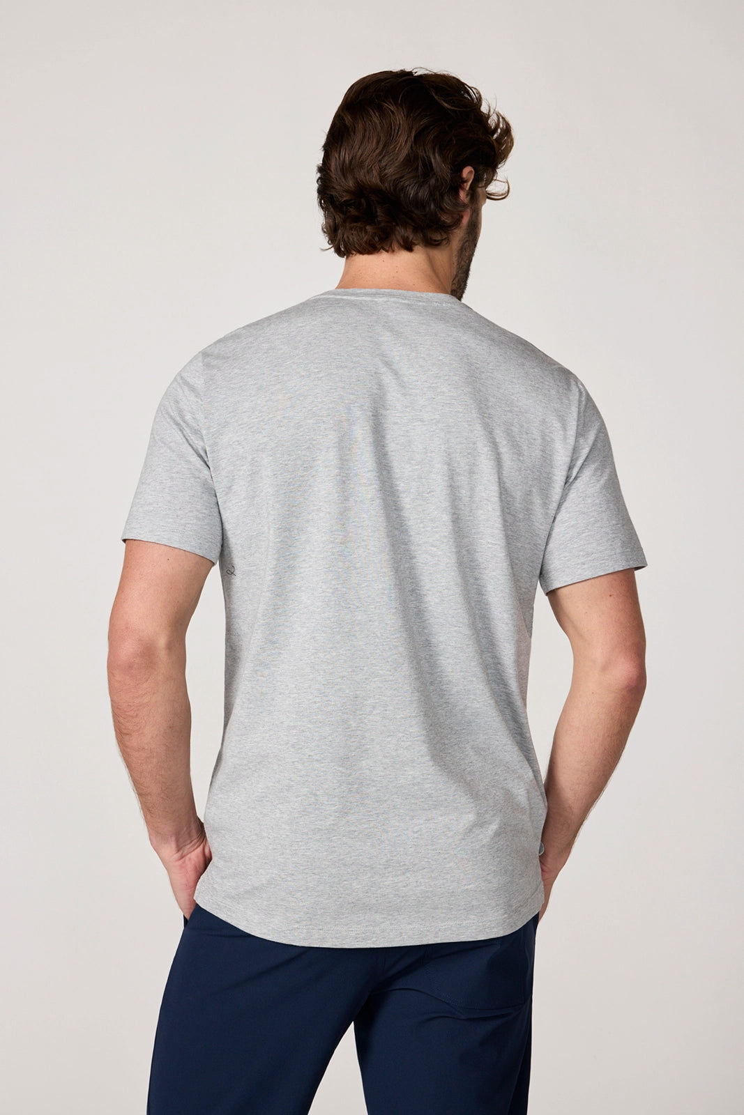 Pima Cotton Tee - Htr Concrete