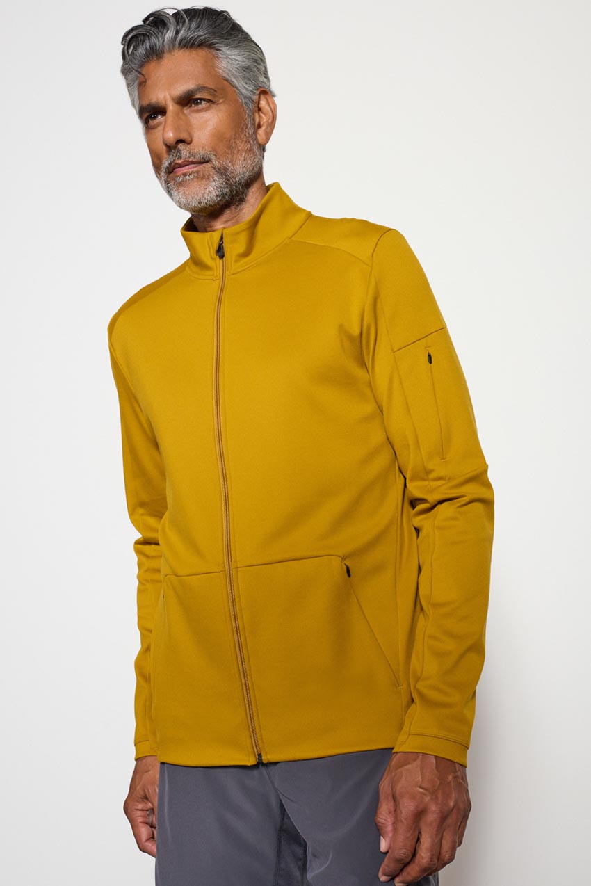 Traverse Zip-Up - Old Gold