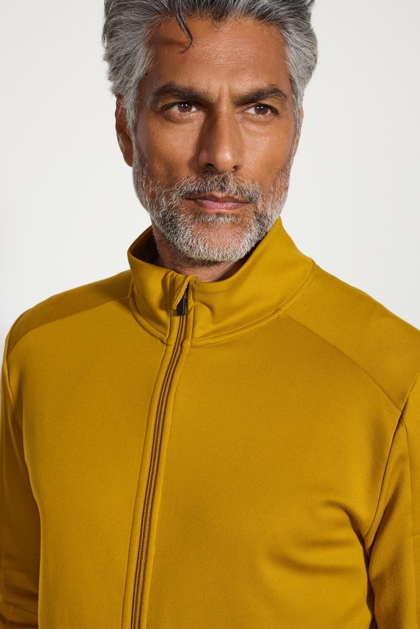 Traverse Zip-Up - Old Gold