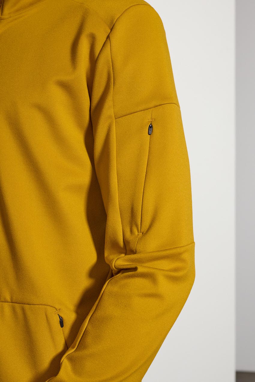 Traverse Zip-Up - Old Gold