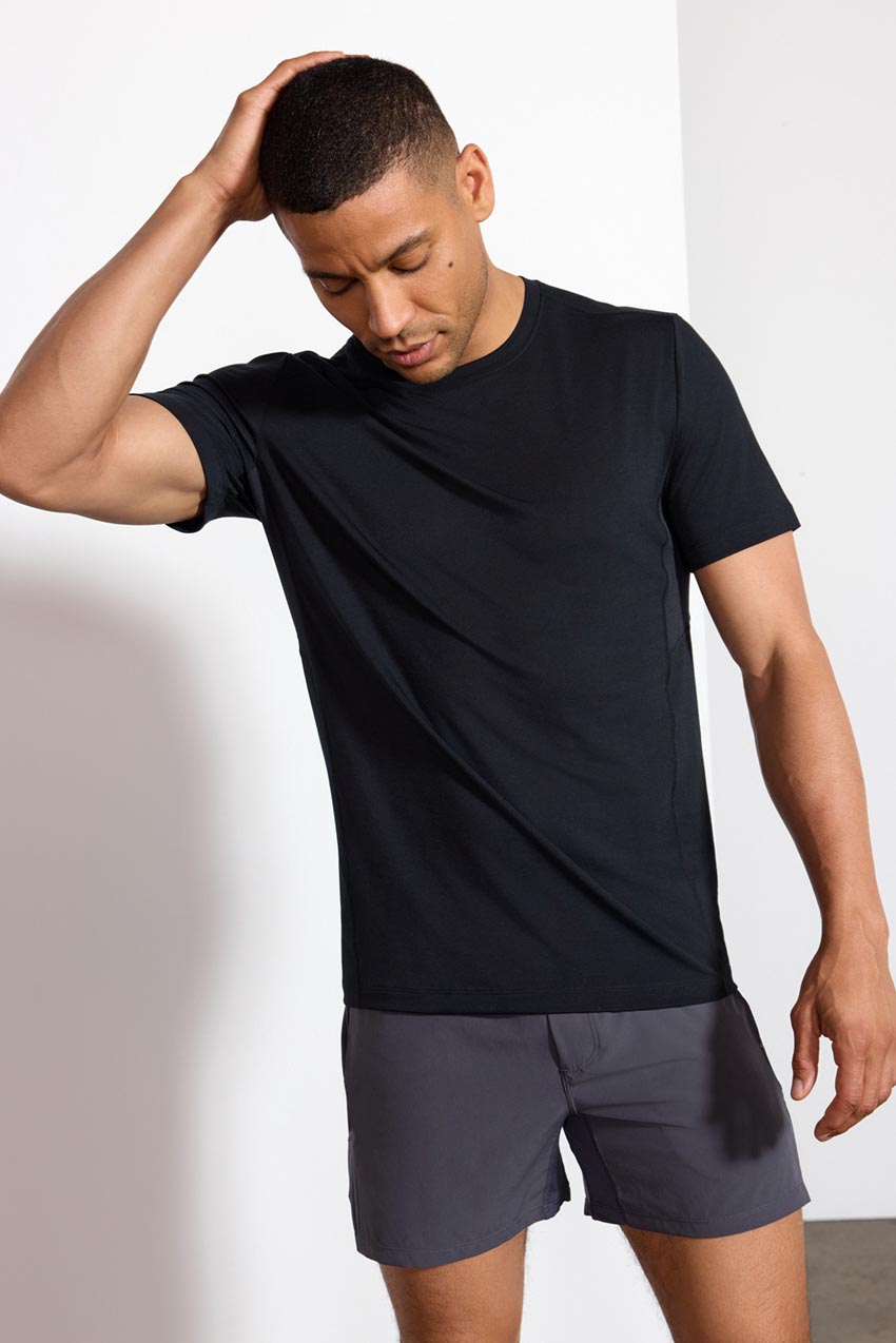 Performance Knit Tee - Black